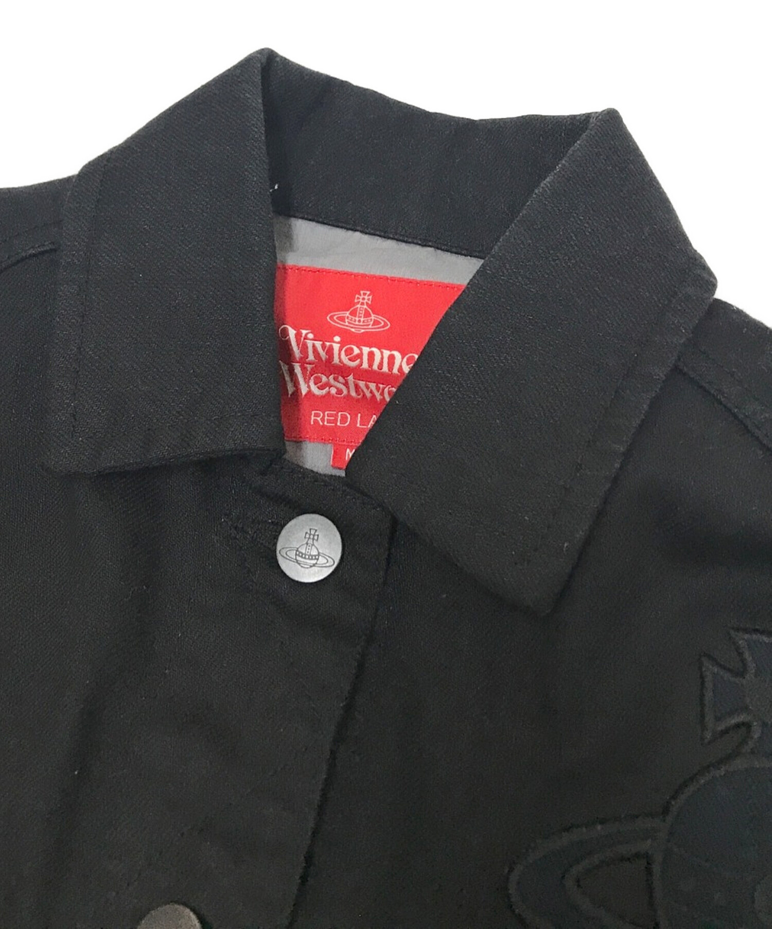 ヴィヴィアンウエストウッドレッドレーベルデニムジャケットオーブボタンM