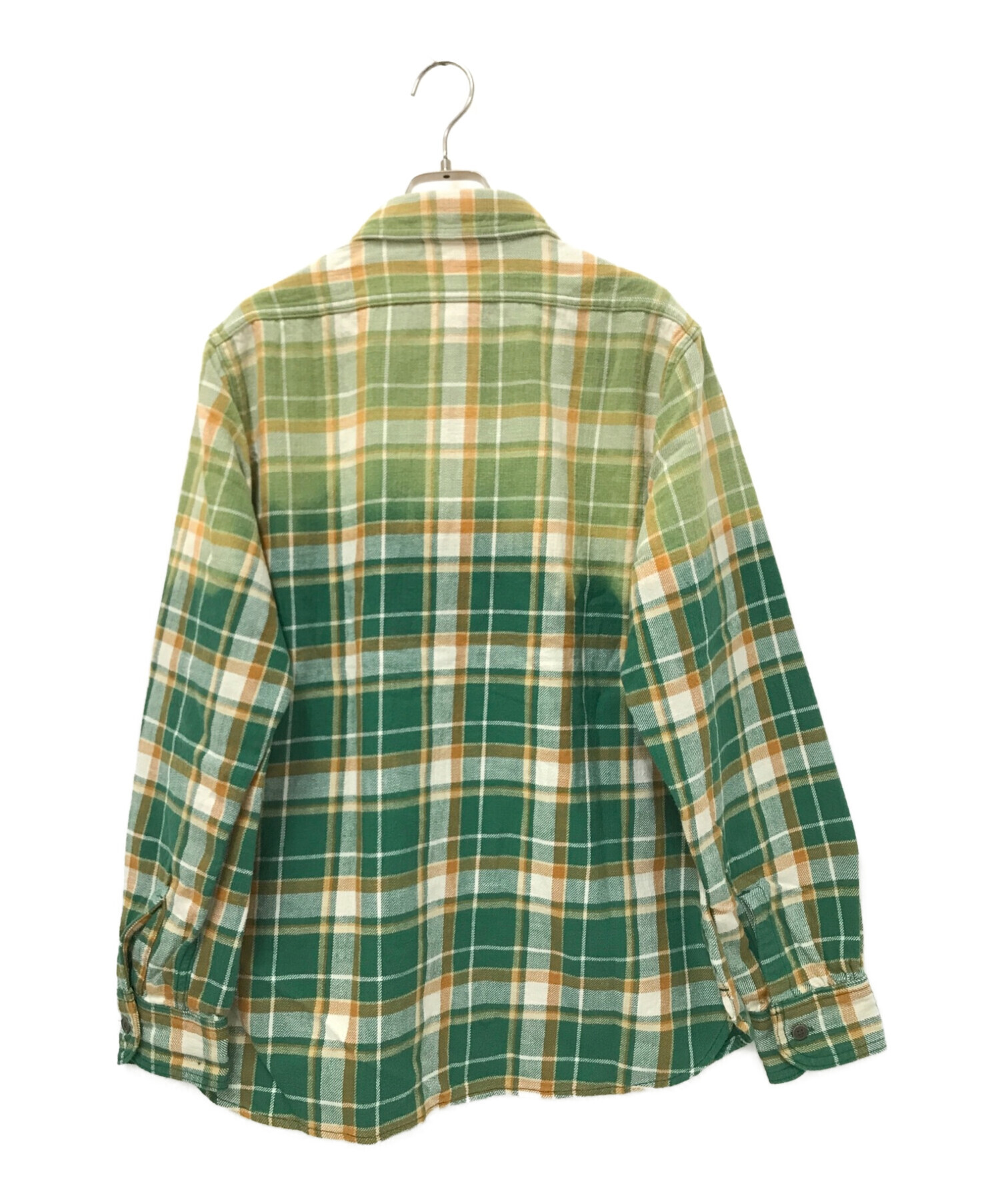 ナイジェルケーボン チェックシャツ サイズ46(Mサイズ程)