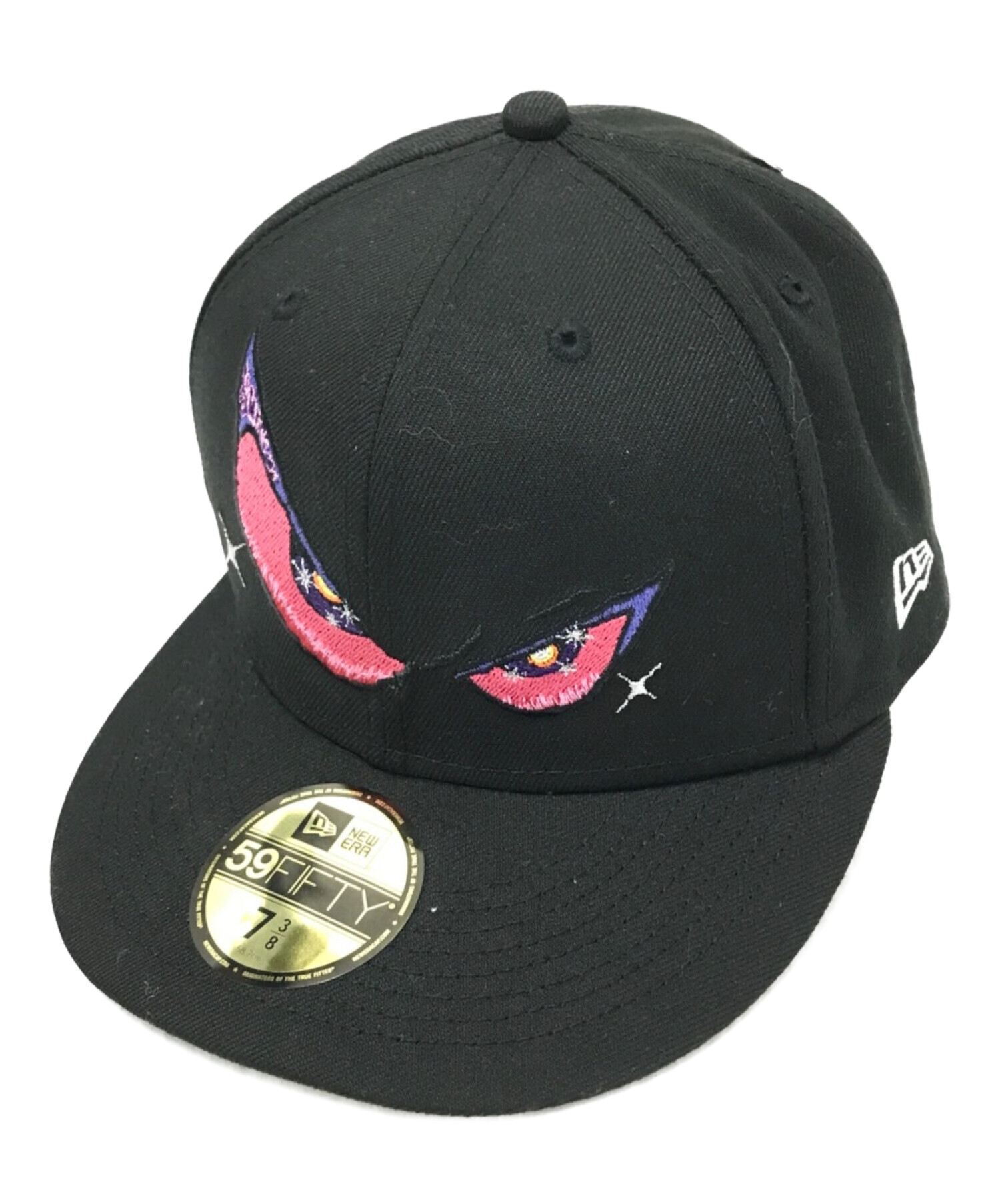 supreme new era cap 黒 ブラック 7 3/8