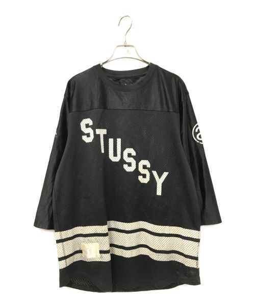 中古・古着通販】stussy (ステューシー) メッシュホッケーTシャツ