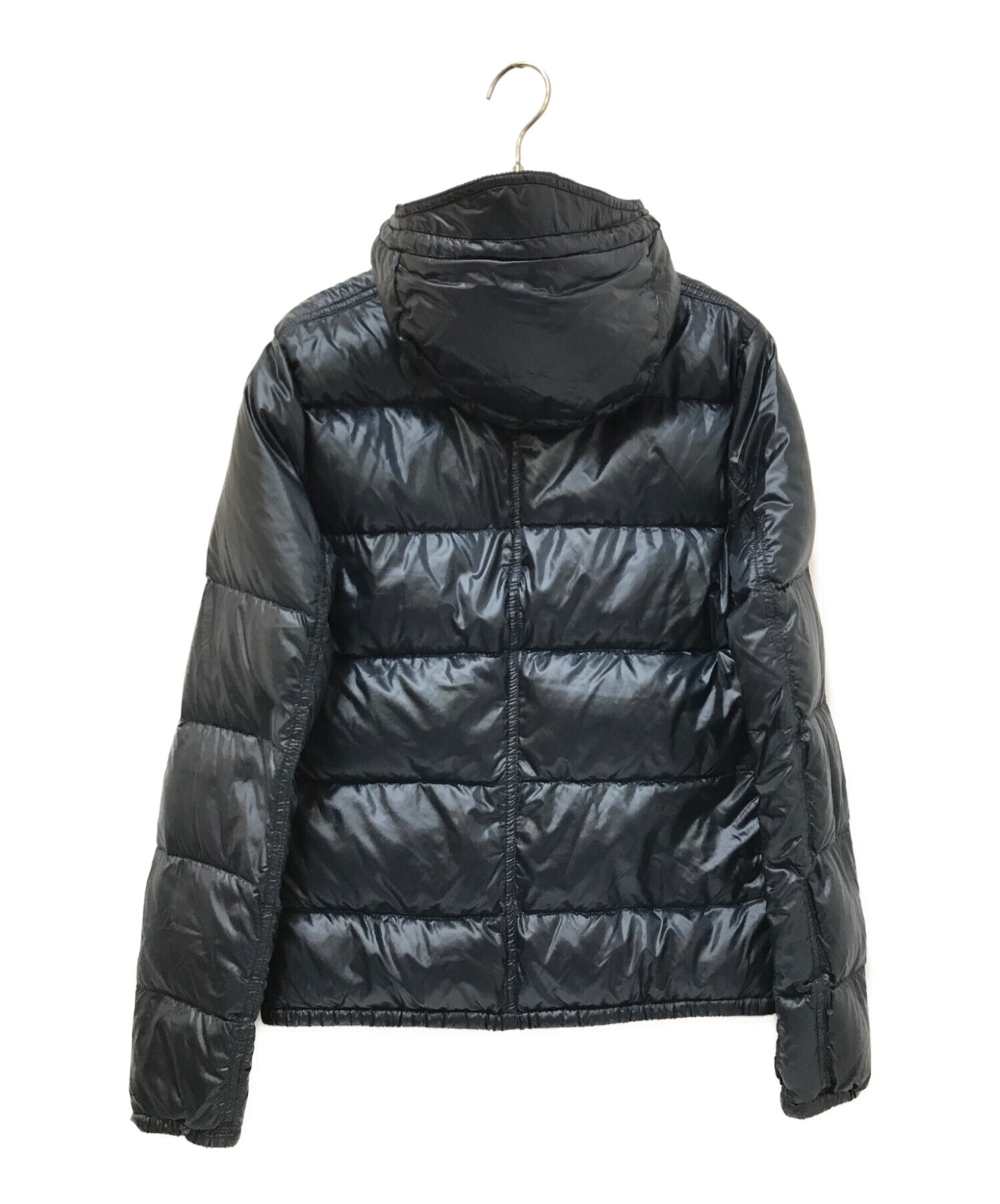 中古・古着通販】HERNO (ヘルノ) フーデットダウンジャケット ネイビー 