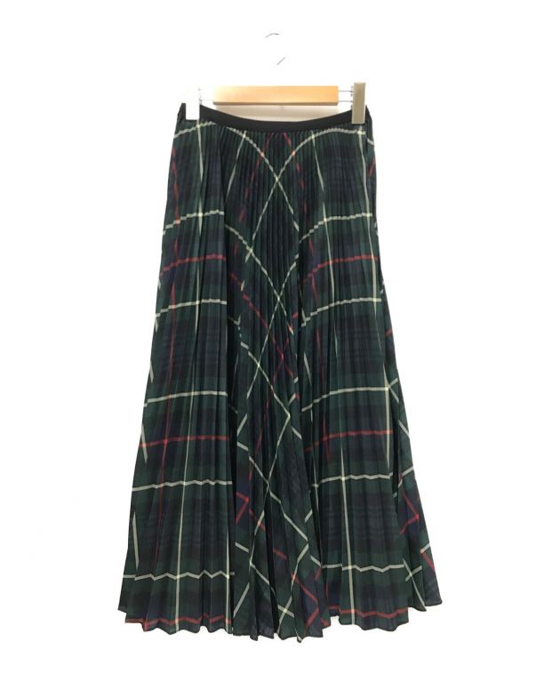 新品タグ付き ポロラルフローレン ポロ チェックプリーツスカート