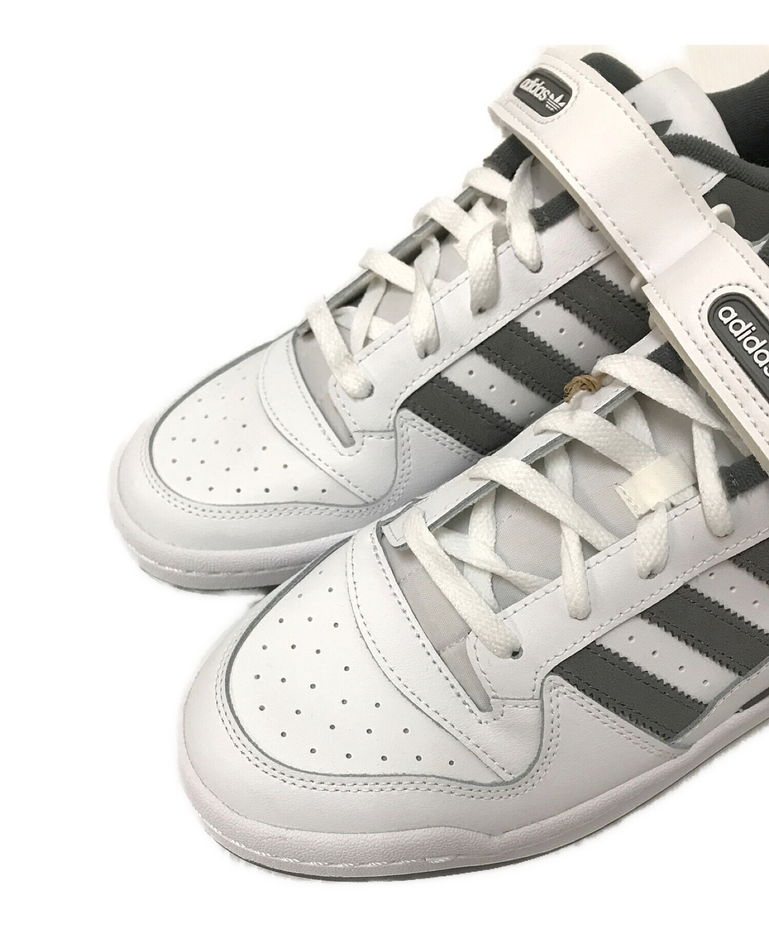中古・古着通販】adidas (アディダス) FORUM LOW ホワイト サイズ:28.5