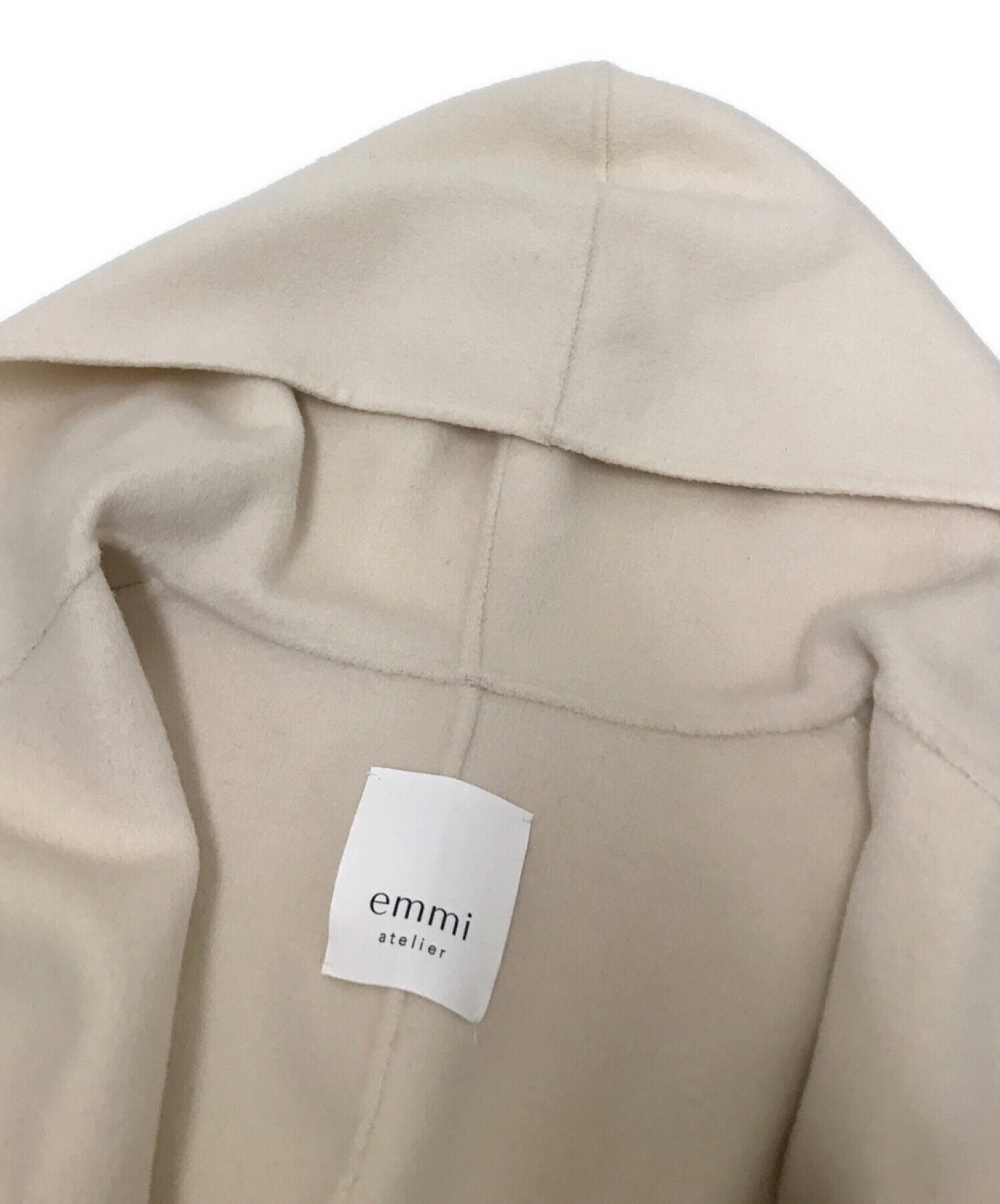 中古・古着通販】emmi atelier (エミアトリエ) ショートリバーコート 