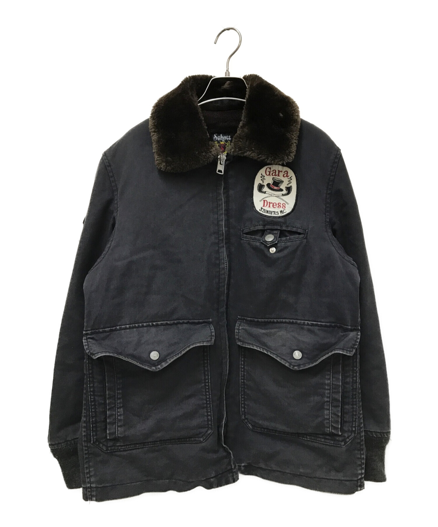 Schott ショット A-2 ボア レザージャケット 70s〜80s 中古・古着通販