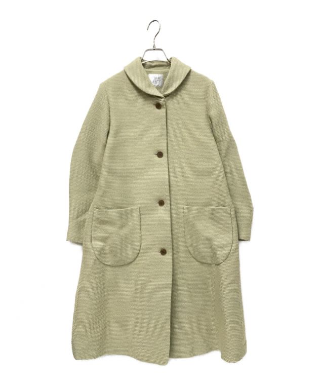 中古・古着通販】Sally Scott (サリースコット) ロングコート イエロー 