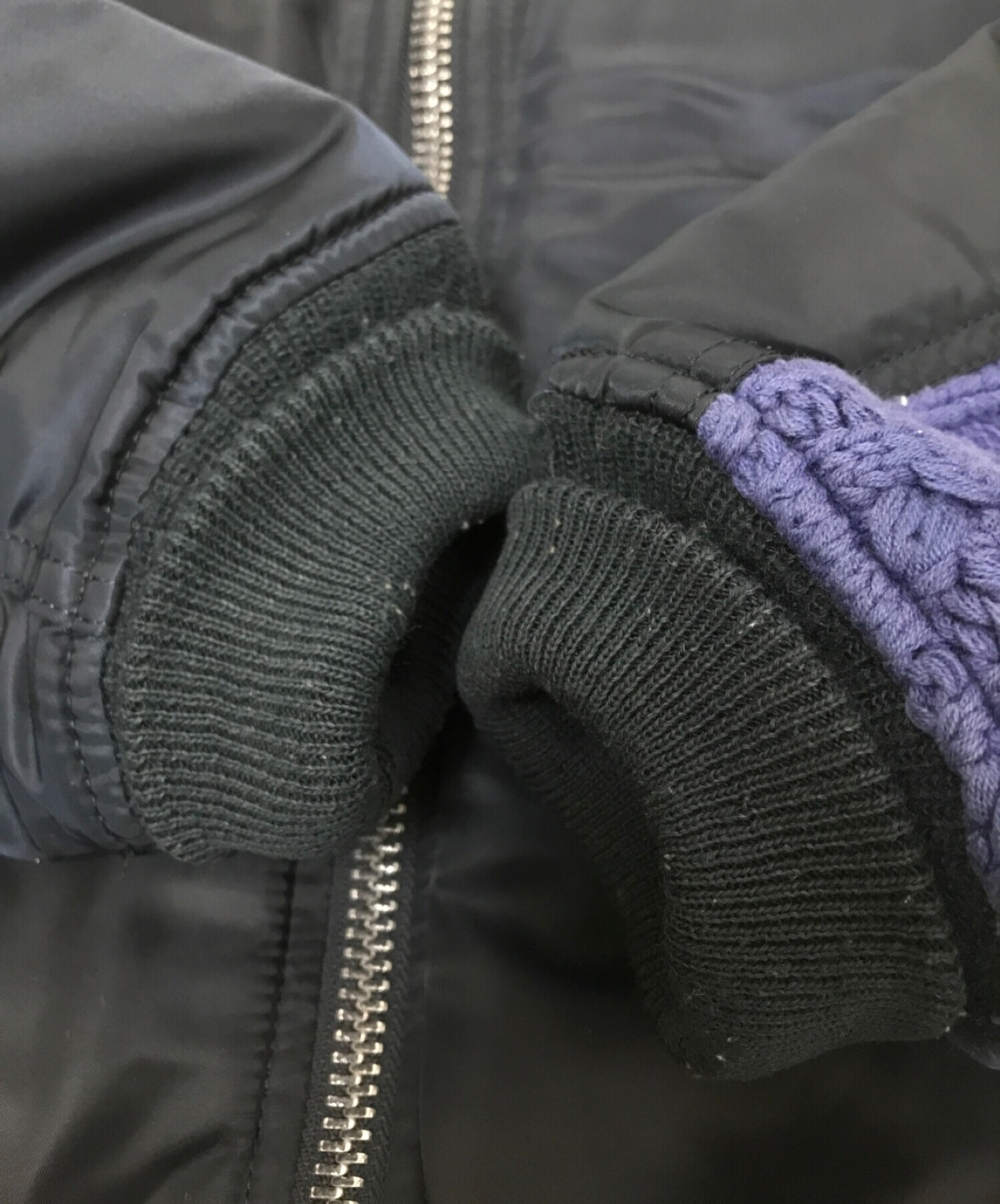 14aw GOODENOUGH 折り返す グッドイナフ ALPHA MA-1 M 美品
