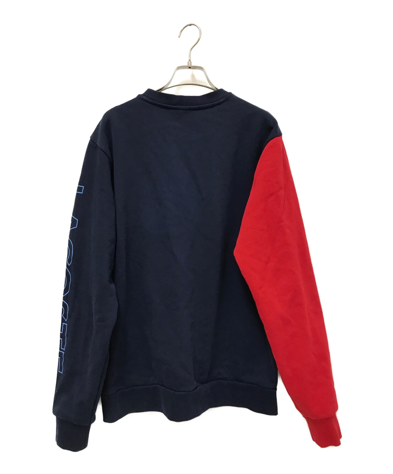 Lacoste ネイビー レッド スウェット Lacoste ネイビー レッド スウェット