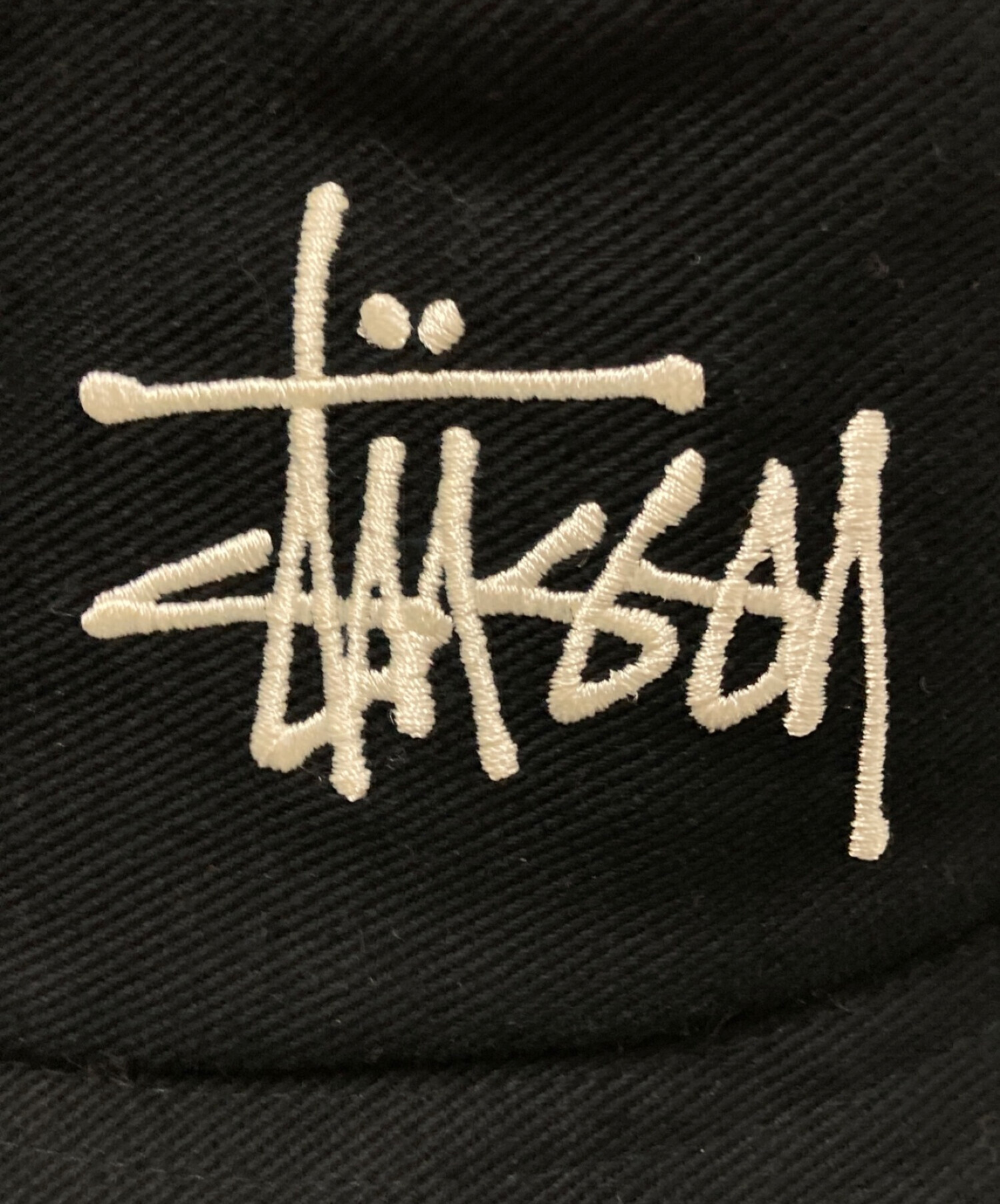 中古・古着通販】stussy (ステューシー) ロゴ刺繍バケットハット  