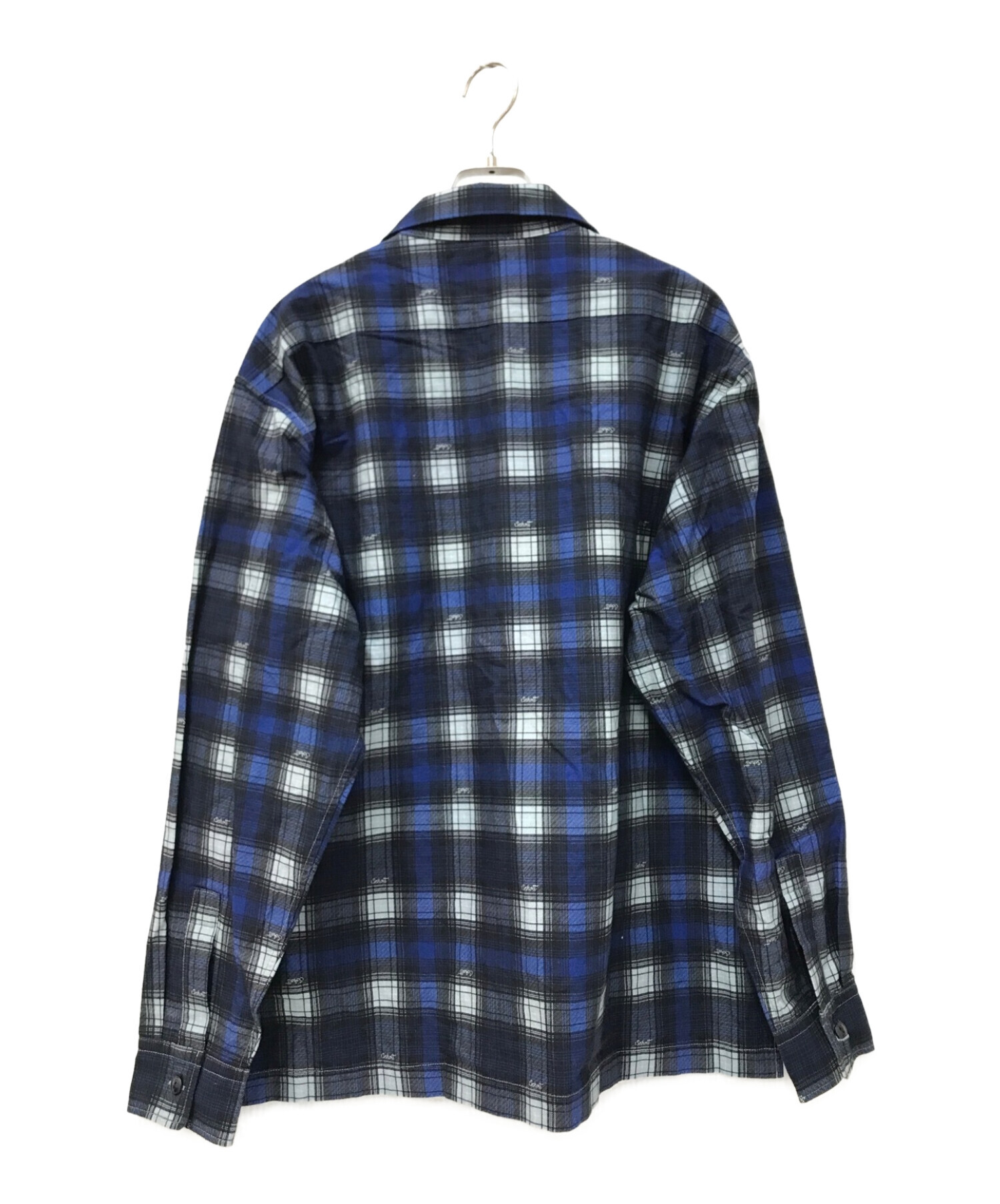 Schott OMBRE CHECK FLANNEL 面白い LS SHIRT 24FW