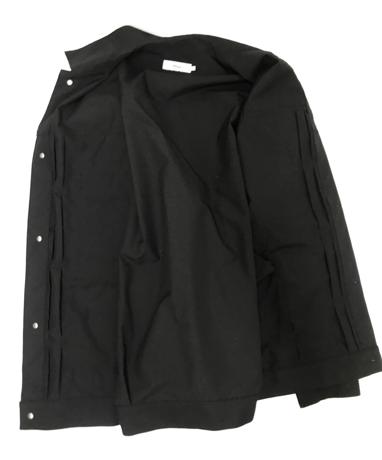 Graphpaper (グラフペーパー) High Count Wool Work Jacket ブラック サイズ:2