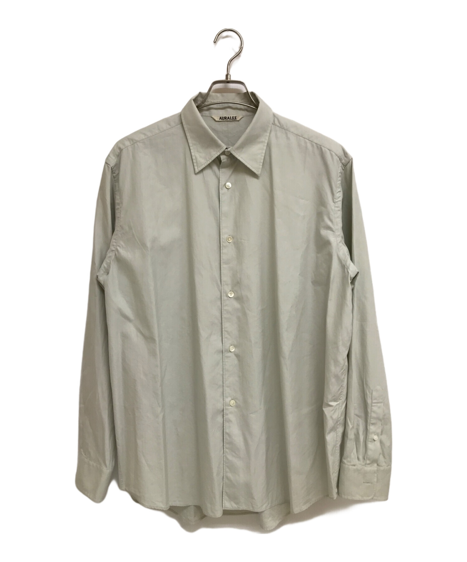 中古・古着通販】AURALEE (オーラリー) WASHED FINX TWILL SHIRTS 