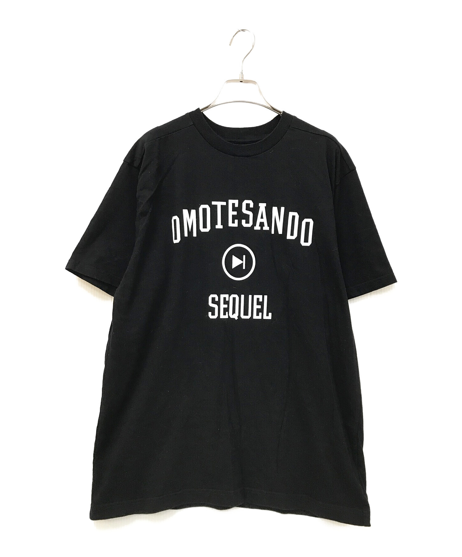 中古・古着通販】SEQUEL (シークエル) T-SHIRT OMOTESANDO ブラック 