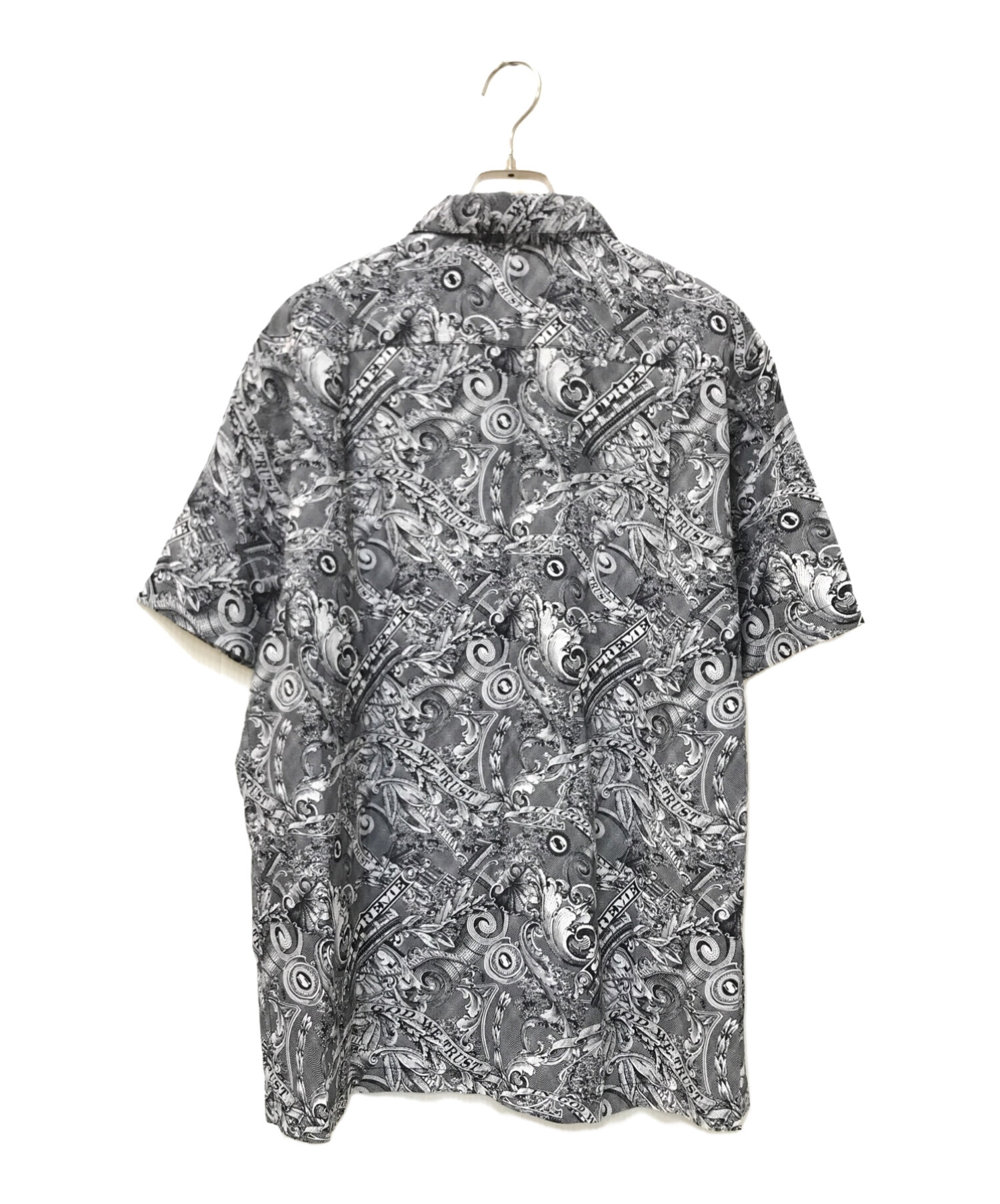 中古・古着通販】SUPREME (シュプリーム) Dollar S/S shirt ブラック supreme Dollar s/s シャツMサイズ