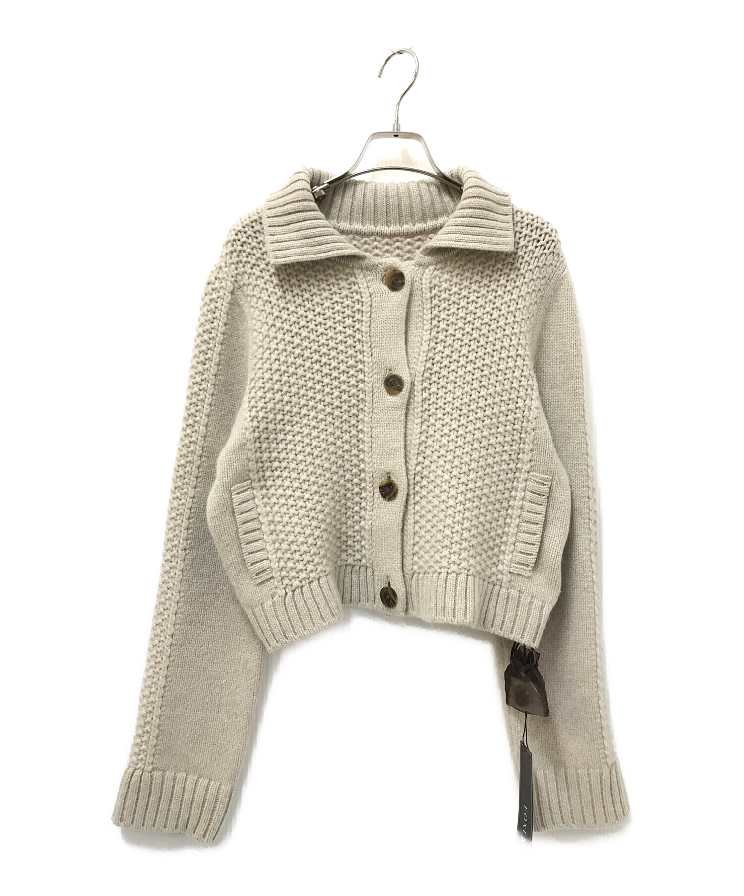 FOXEY フォックスカシミヤニットジャケット FOXEY カシミアニット