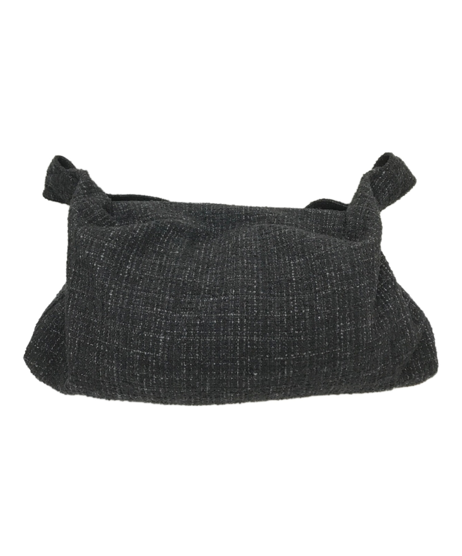 中古・古着通販】LIDnM (リドム) TWEED 3D LARGE BAG ブラック サイズ  