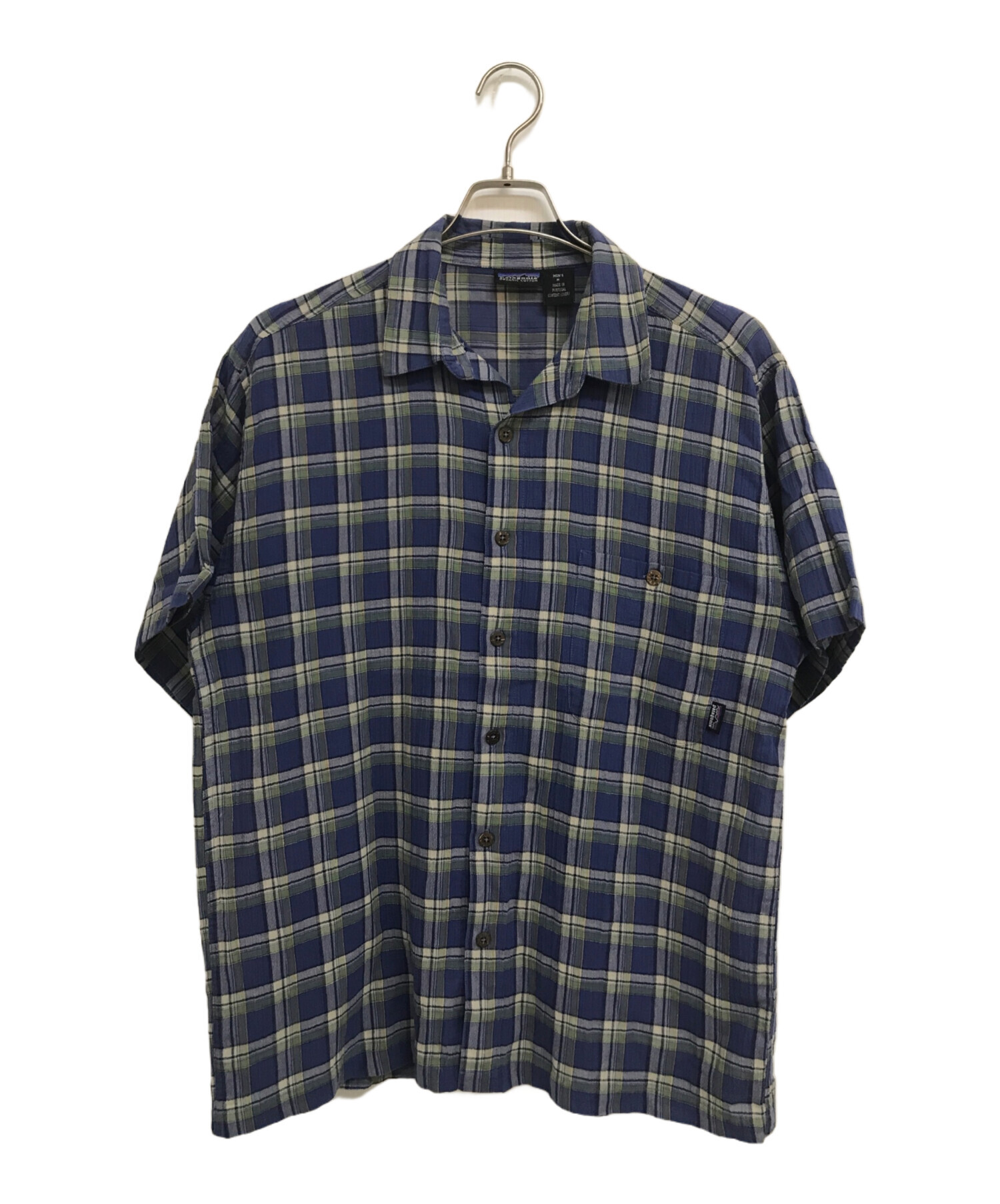 中古・古着通販】Patagonia (パタゴニア) A/Cシャツ ブルー サイズ:M 