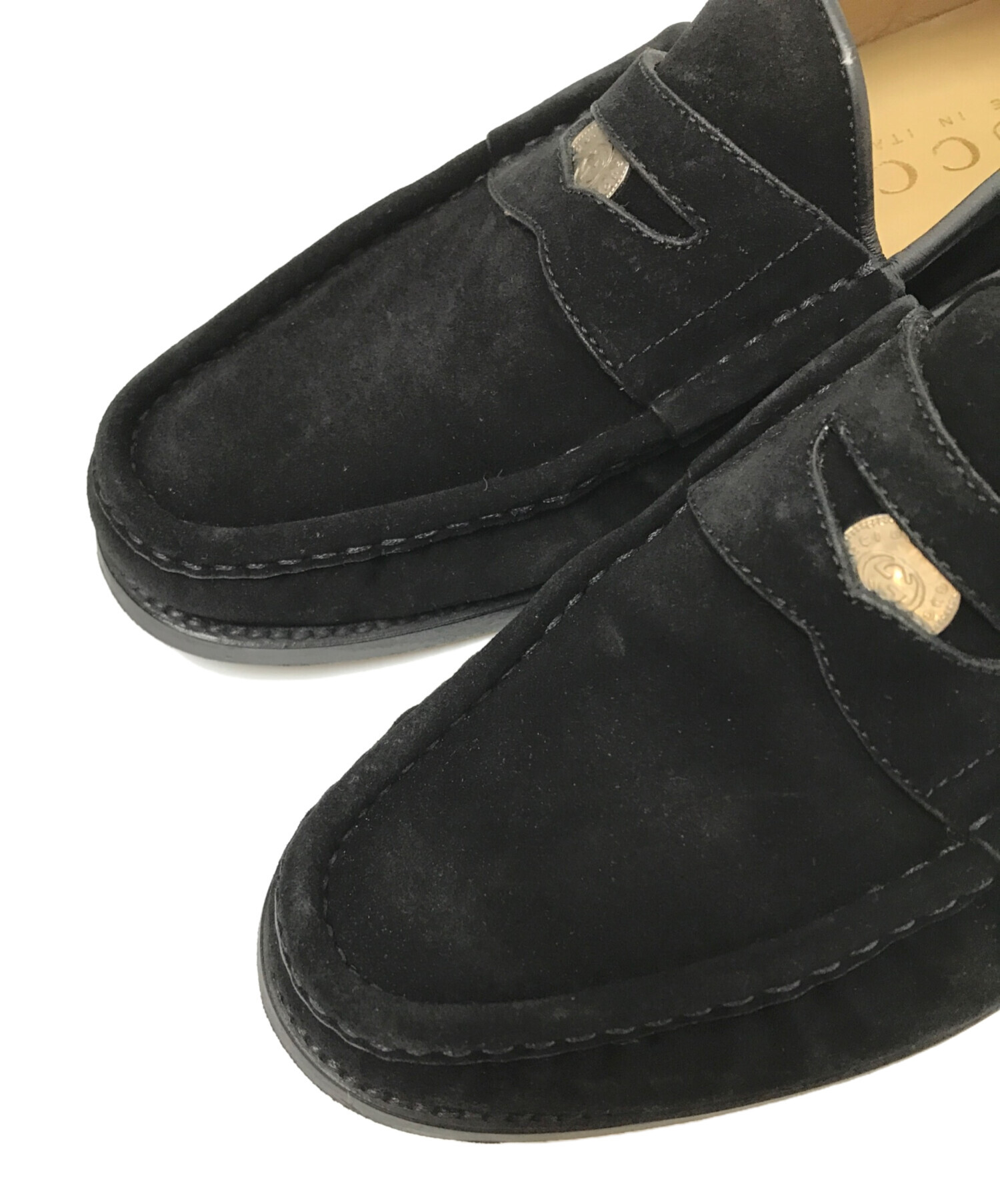 GUCCI グッチ コインローファー ブラック スエードスピッツ オリジナル