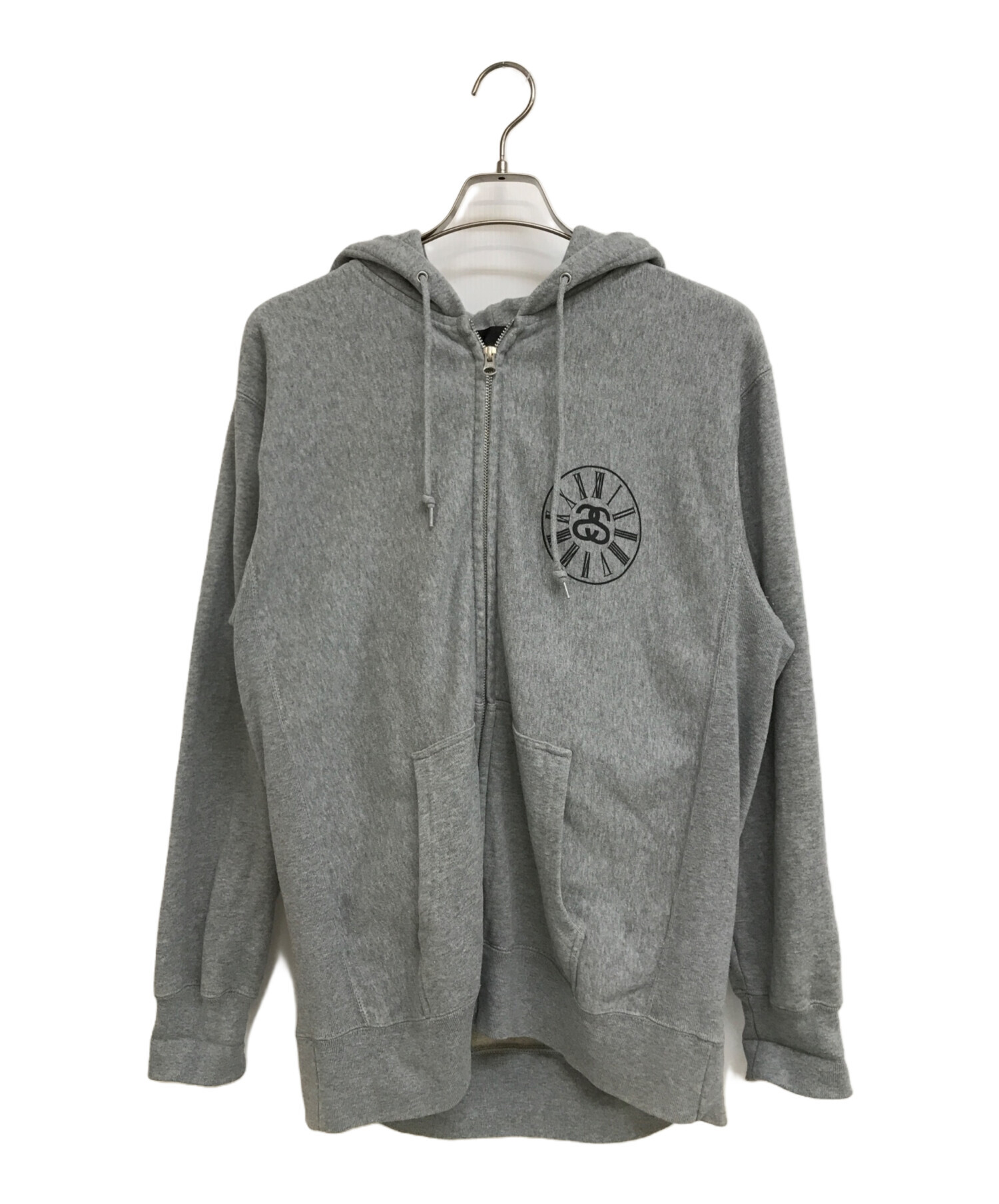 中古・古着通販】stussy (ステューシー) プリントジップパーカー 