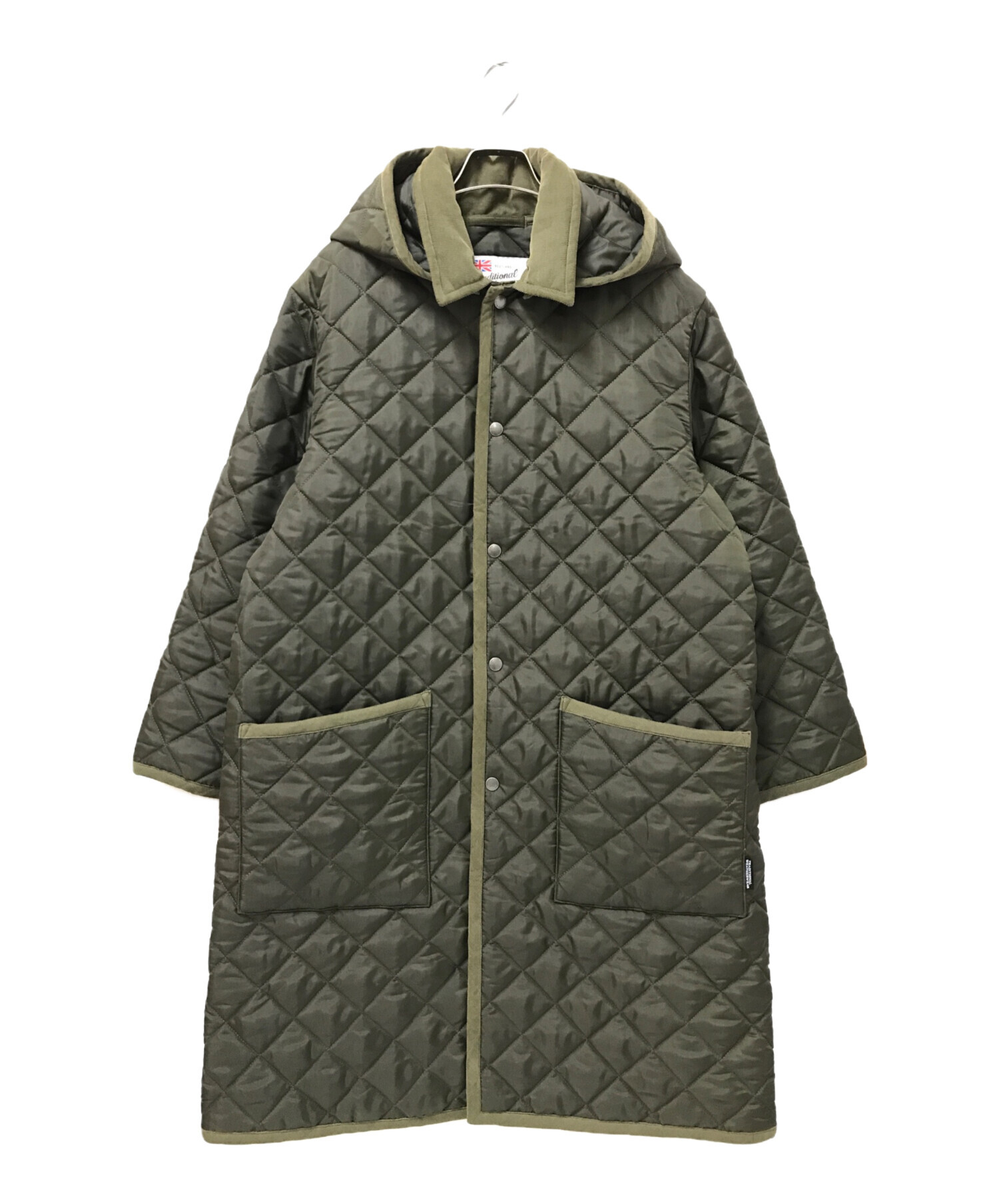 Traditional Weatherwear キルティングオリーブ36