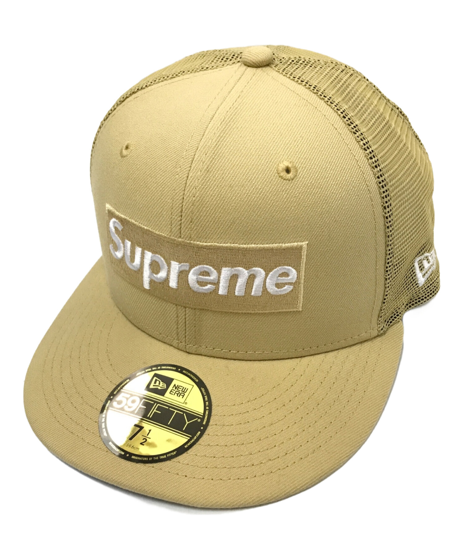 Supreme 59FIFTY ベージュ キャップ New Era Supreme 59FIFTY Cross ベージュ キャップ 【公式通販】
