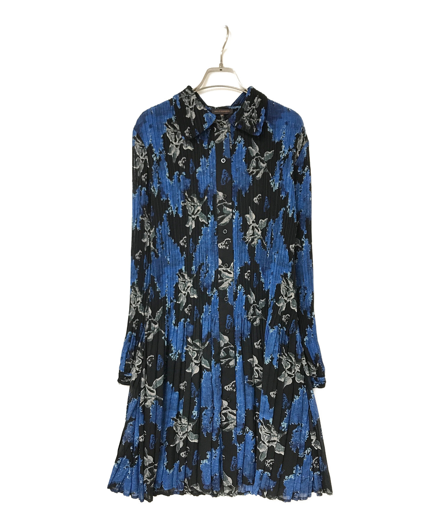 ADOLFO DOMINGUEZ アドルフォドミンゲス 黒いルーズワンピース