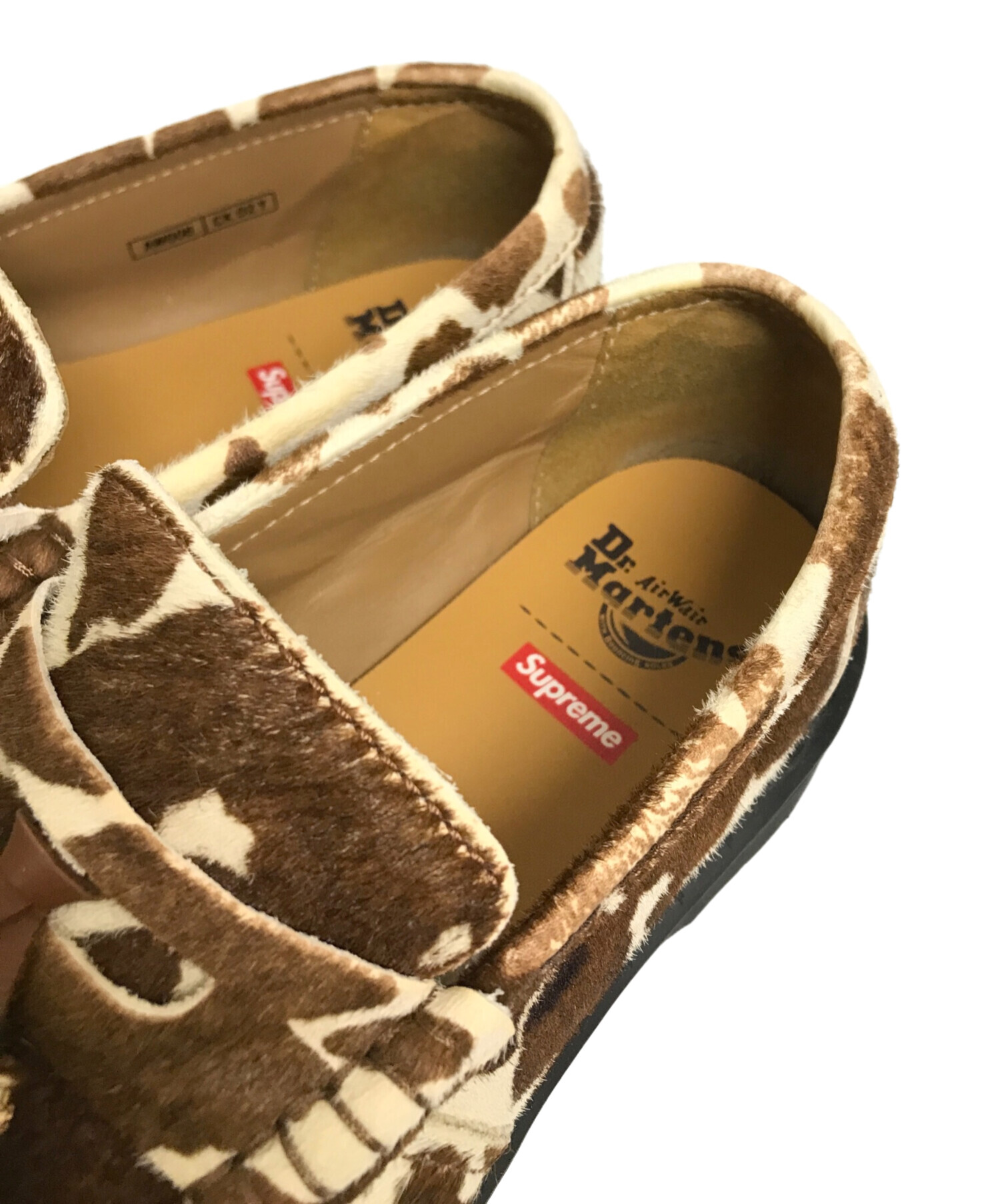 Supreme deals x Martens Orange Collaboration Shoes