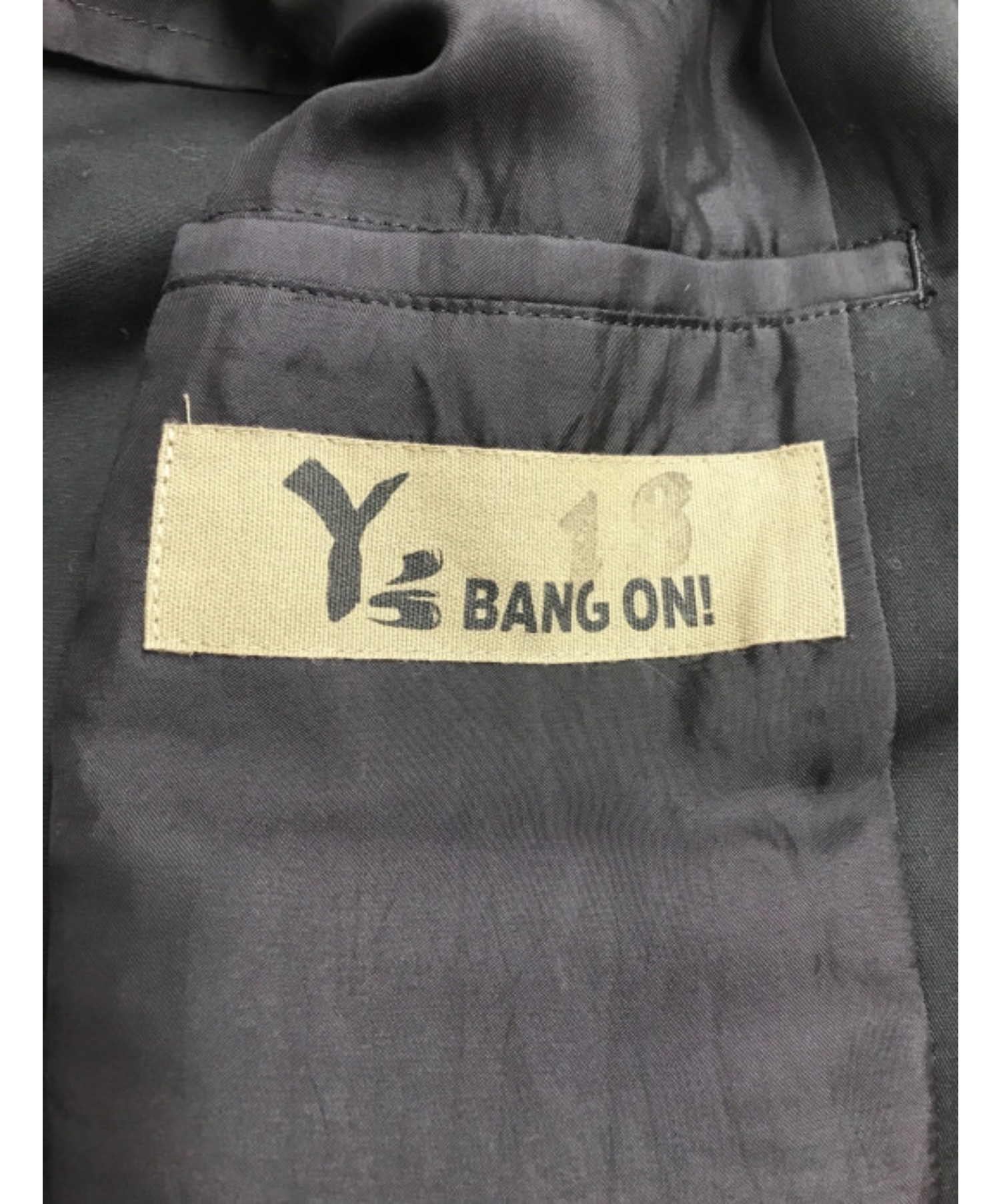 Y's BANG ON!  リネンコットンテーラードジャケット