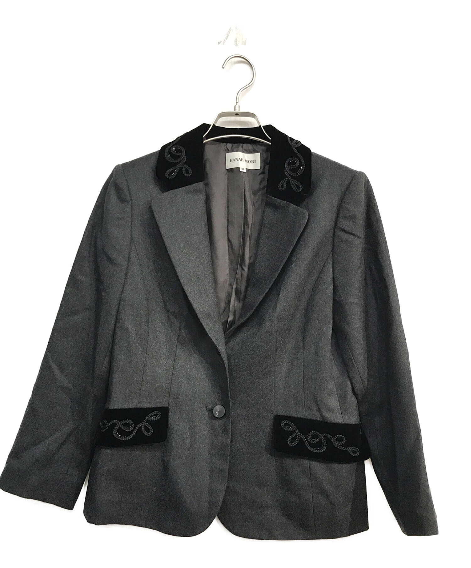 中古・古着通販】HANAE MORI (ハナエモリ) セットアップスーツ 2B  