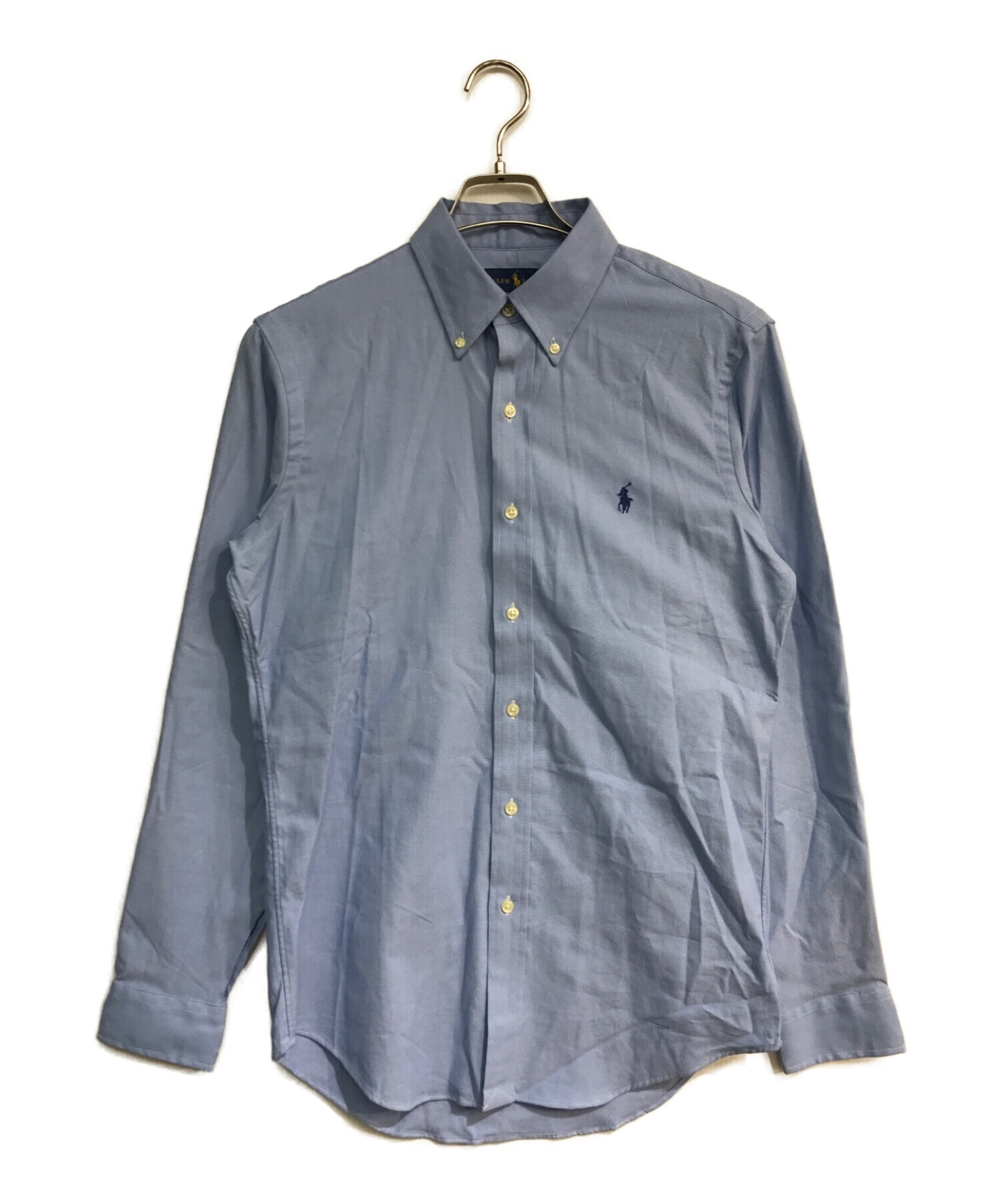 POLO RALPH LAUREN (ポロ・ラルフローレン) ボタンダウンシャツ ブルー サイズ:S 未使用品