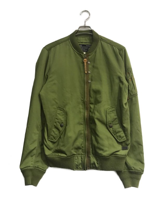 中古・古着通販】DIESEL (ディーゼル) MA-1ジャケット オリーブ サイズ 