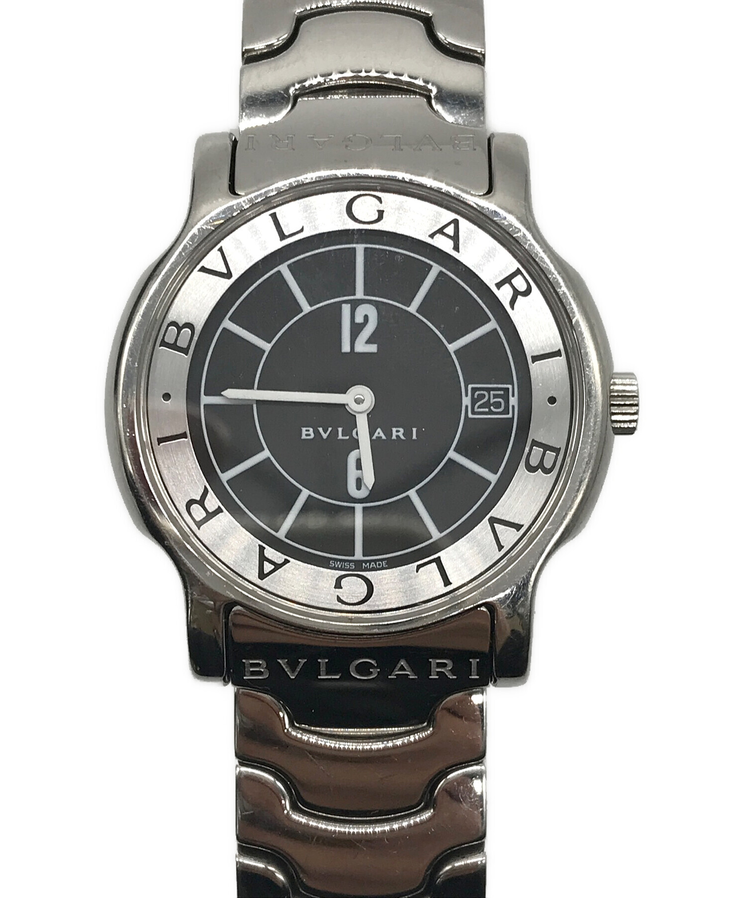 BVLGARI (ブルガリ) ソロテンポ 腕時計　ST 35S 動作確認済み