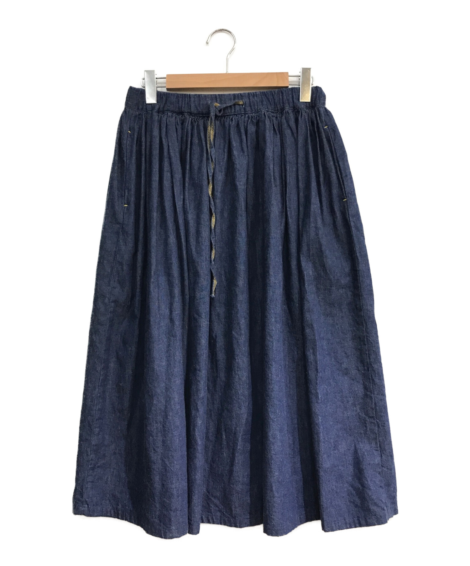 中古・古着通販】orSlow (オアスロウ) イージーデニムスカート  