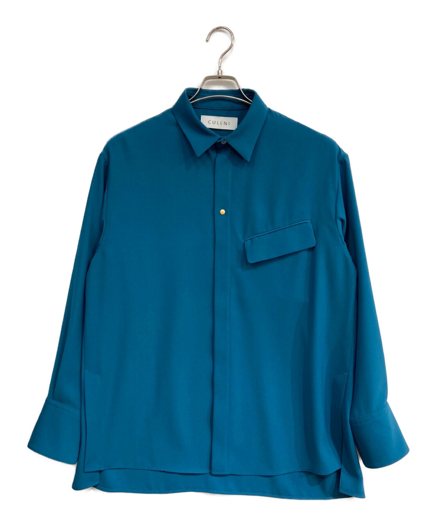 CULLNI (クルニ) リボンタイシャツ　22-SS-020 グリーン サイズ:2