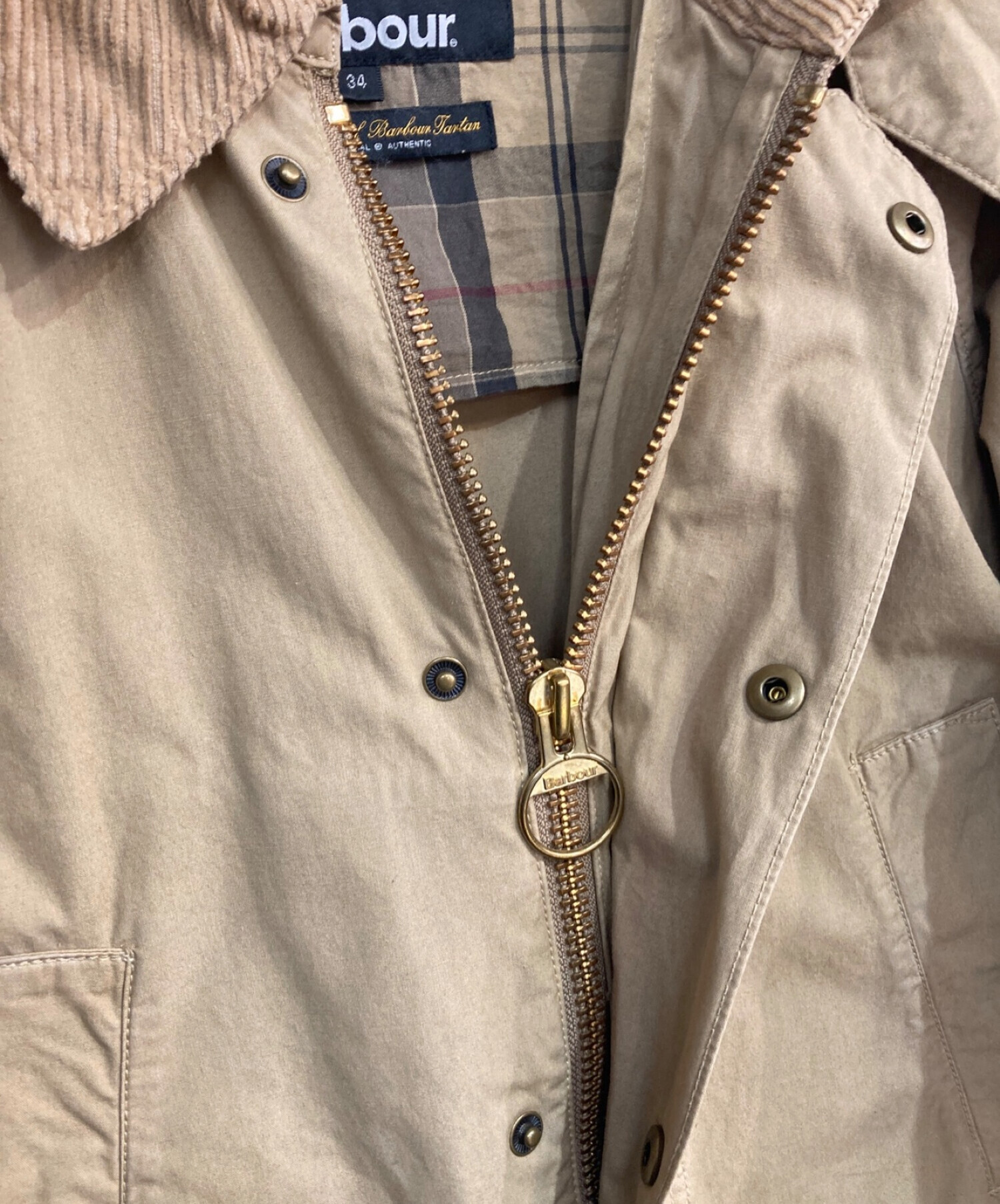 Barbour sand beige レア