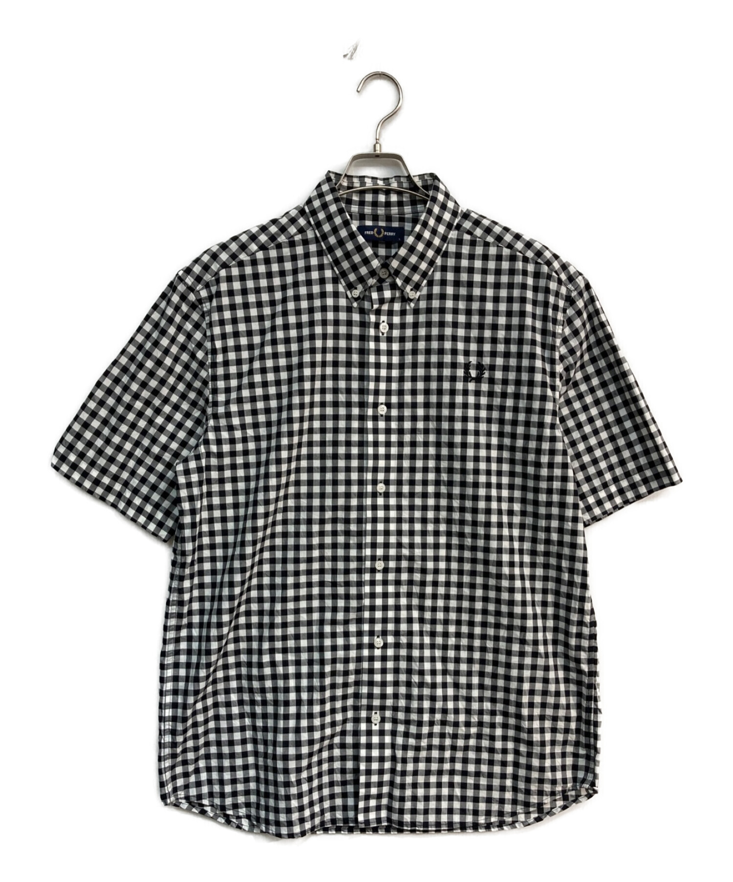 中古・古着通販】FRED PERRY (フレッドペリー) ギンガムチェックシャツ 
