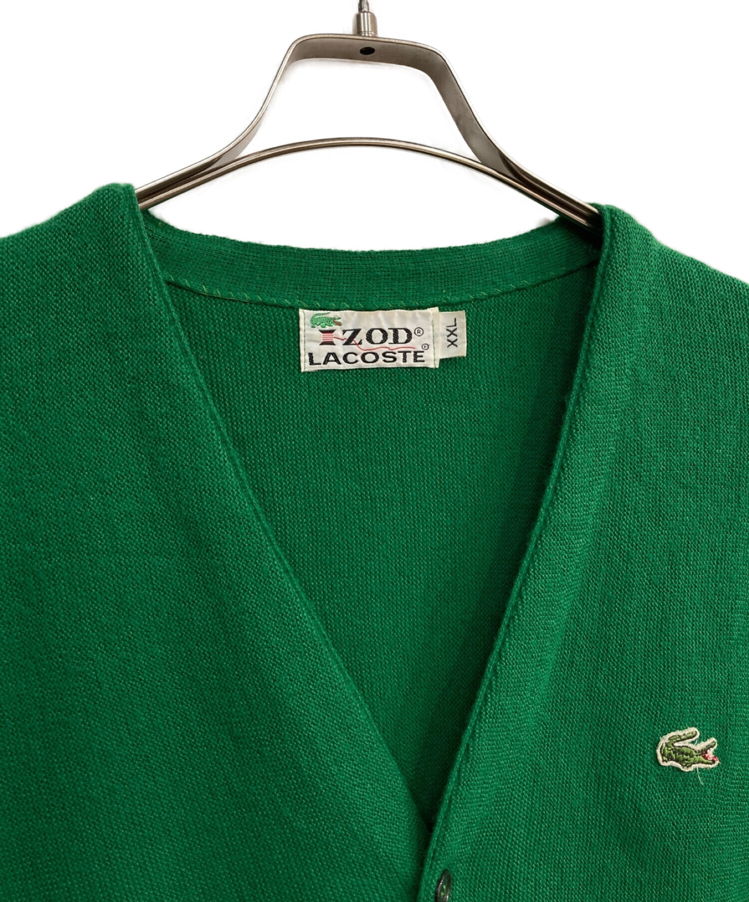 IZOD LACOSTE(アイゾッドラコステ) 70S-80S Vネックニット LACOSTE 