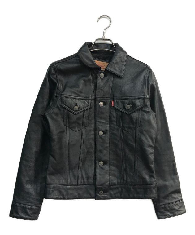 リーバイス レザー トラッカー ジャケット Levi's RED TAB ダウン3rd