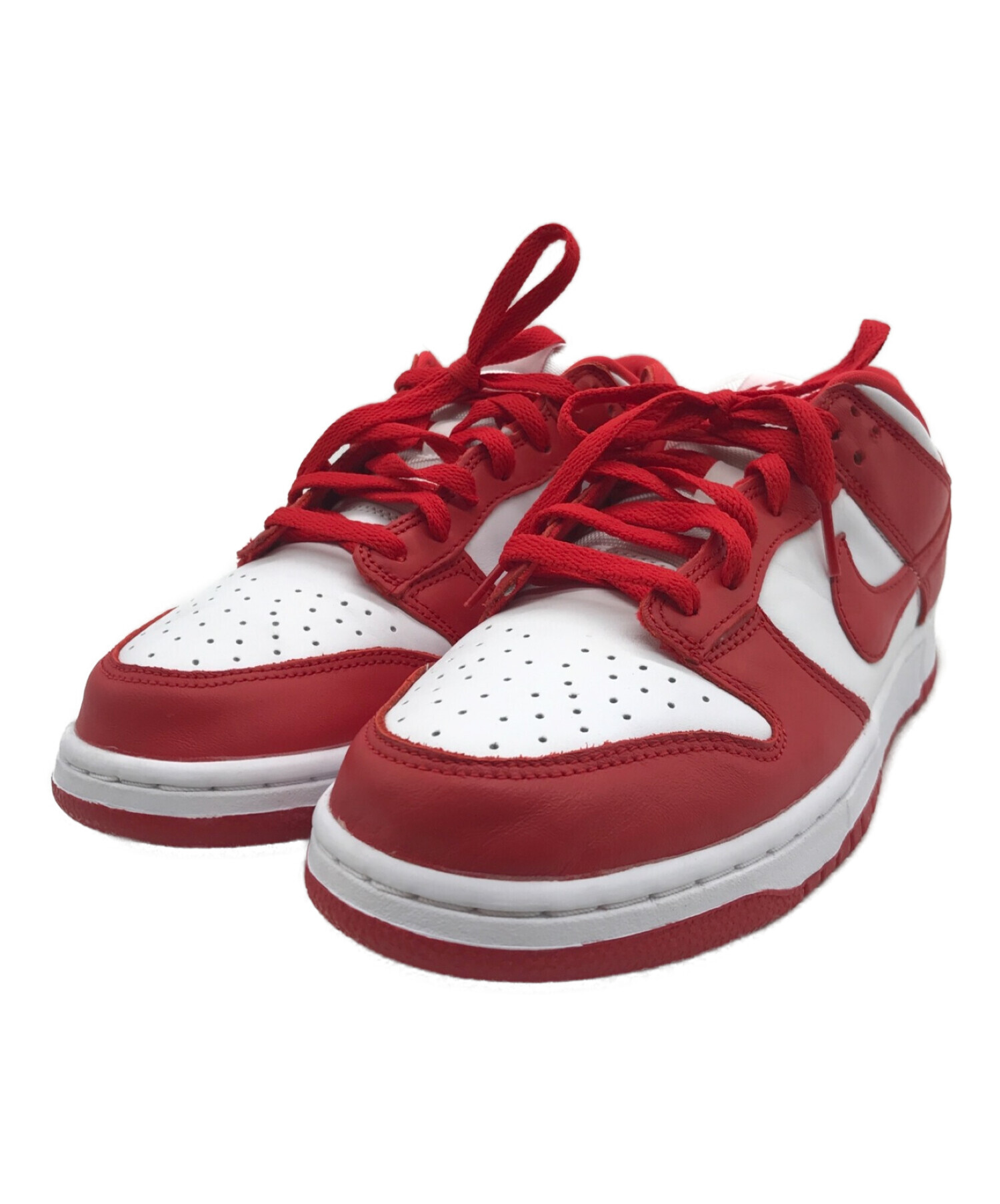 NIKE (ナイキ) Dunk Low SP　CU1727-100　White and University Red レッド×ホワイト サイズ:US9