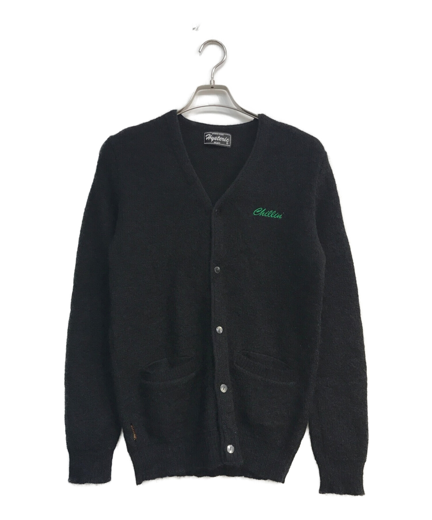 ヒステリックグラマーHysteric Glamour モヘア混カーディガン ヒステリックグラマー HYSTERIC GLAMOUR モヘヤ混 カーディガン