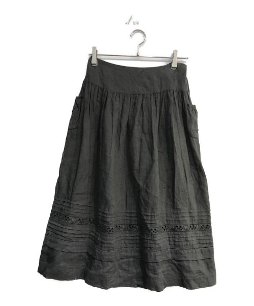 中古・古着通販】lisette (リゼッタ) リネンスカート グレー サイズ  