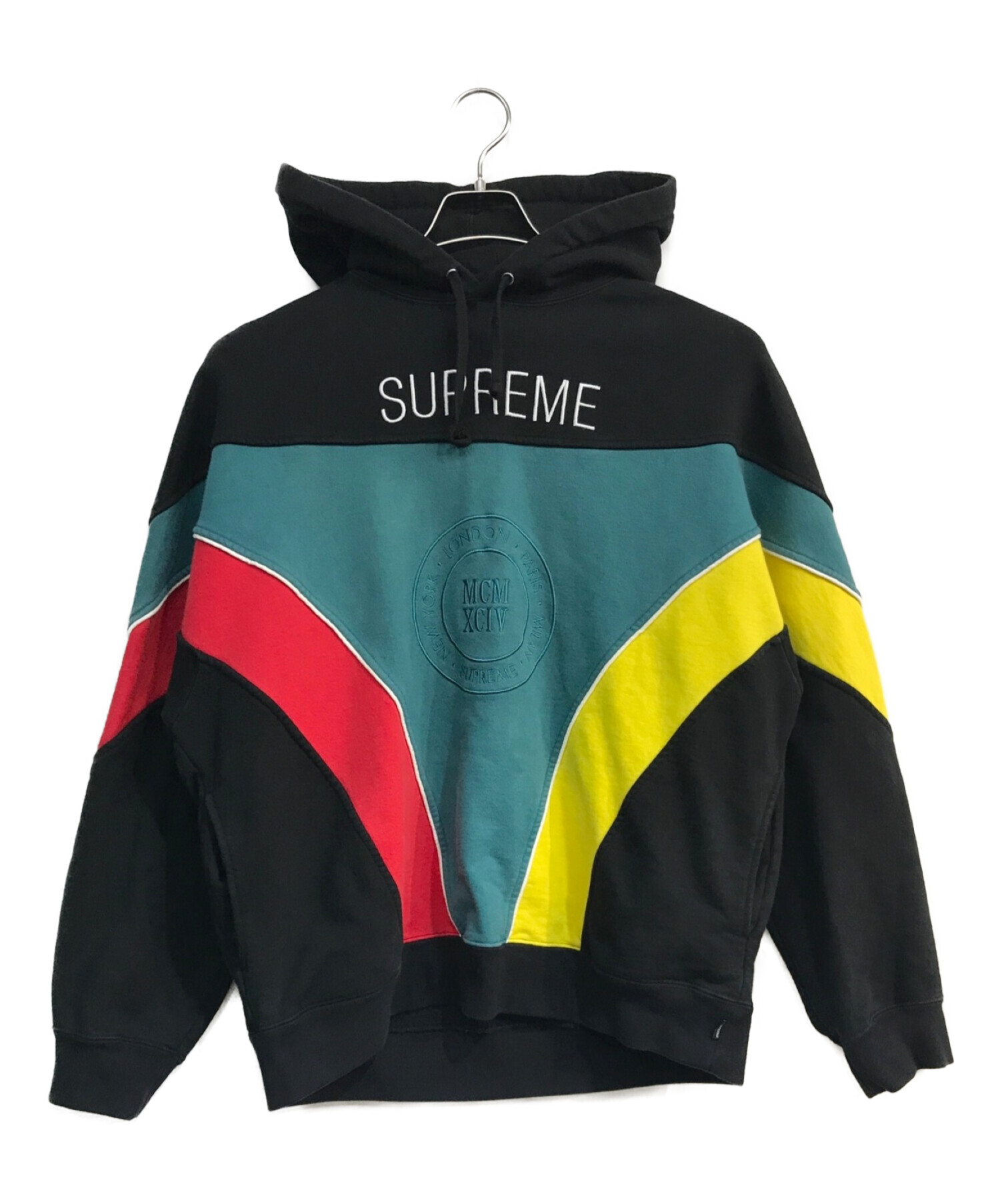 SUPREME (シュプリーム) Milan Hooded Sweatshirt　ブラック　20SS ブラック サイズ:M
