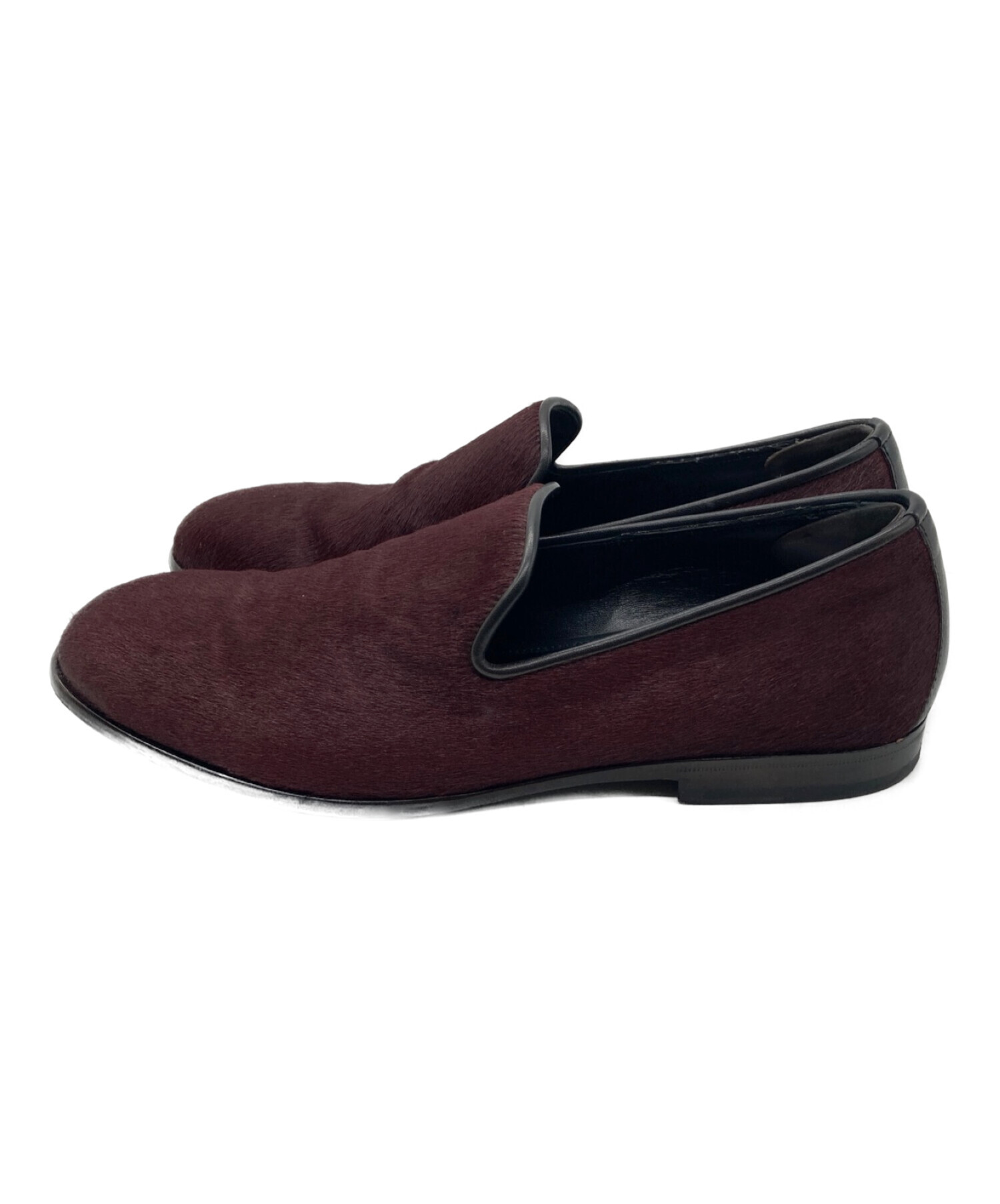 中古・古着通販】JIMMY CHOO (ジミーチュウ) ハラコスリッポン