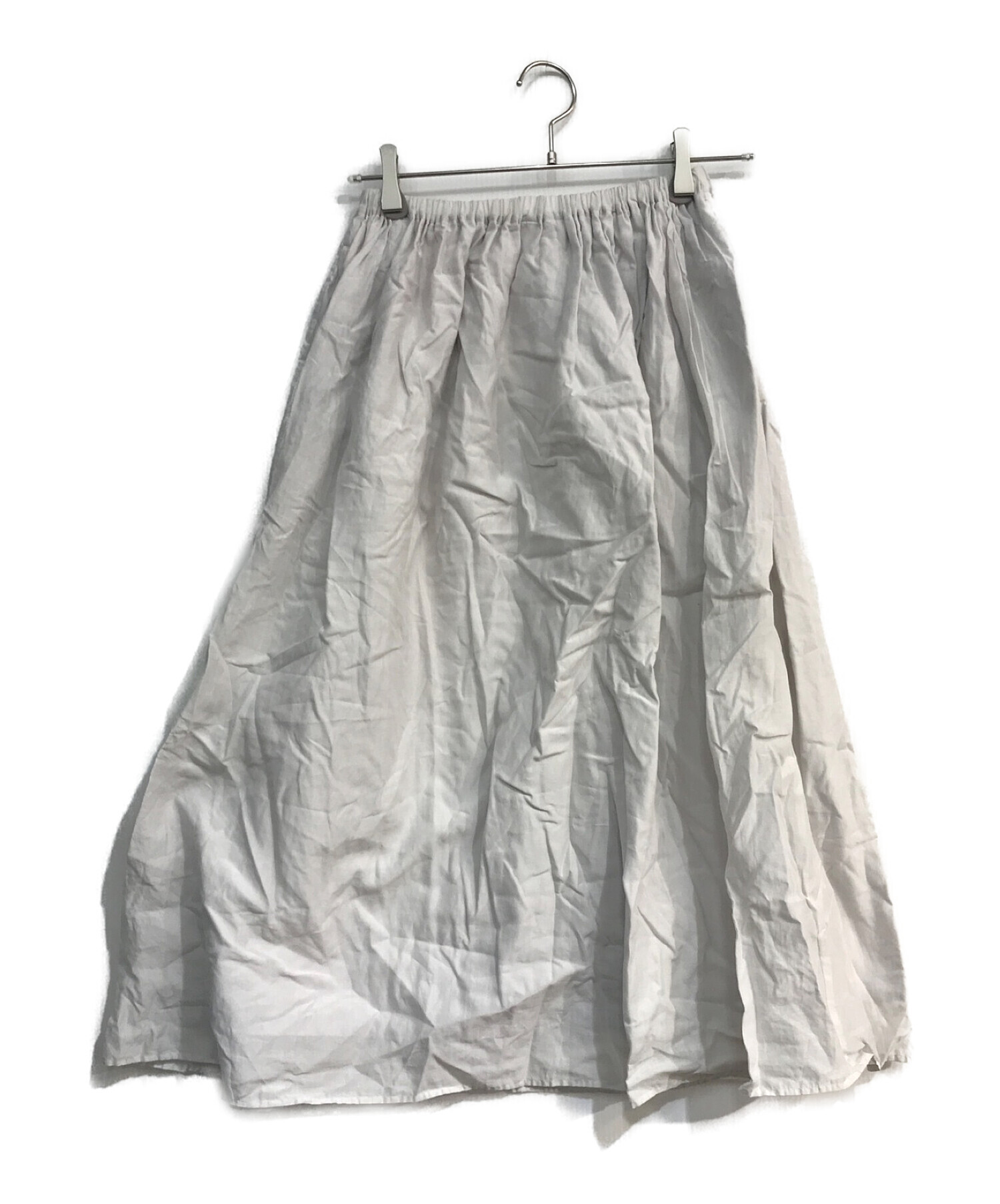 中古・古着通販】GOSH (ゴーシュ) ラミーコットンローン ギャザー  