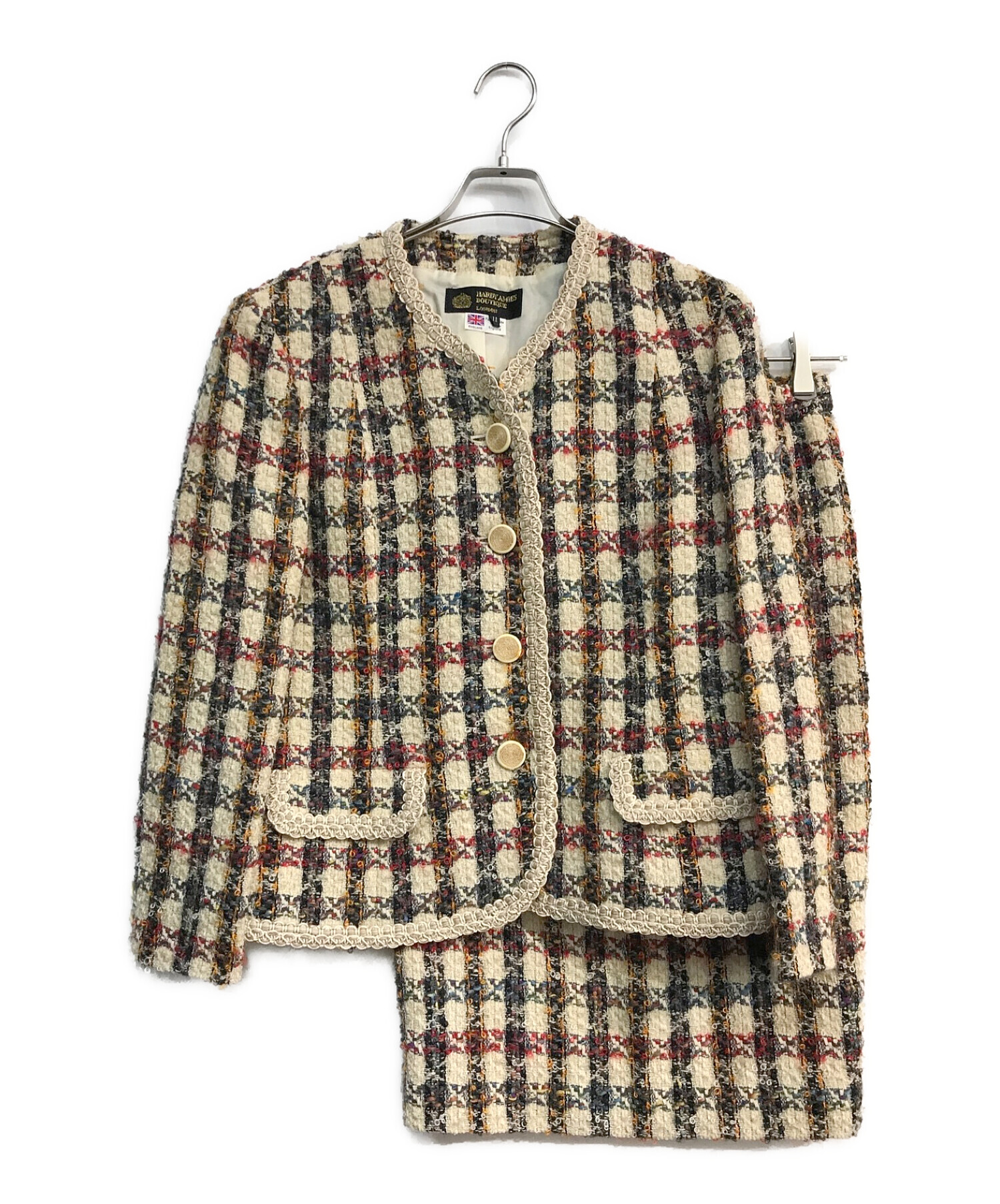 中古・古着通販】HARDY AMIES (ハーディ エイミス) ツイード  