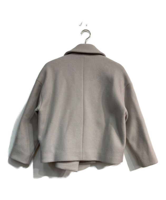 中古・古着通販】INDIVI (インディヴィ) ダブルビーバーショートコート 