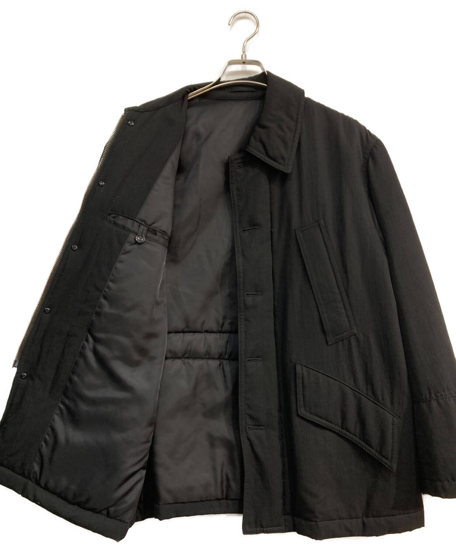 COMME des GARCONS HOMME (コムデギャルソン オム) 中綿ジャケット　HP-C014　 AD2005 　　 ブラック サイズ:S