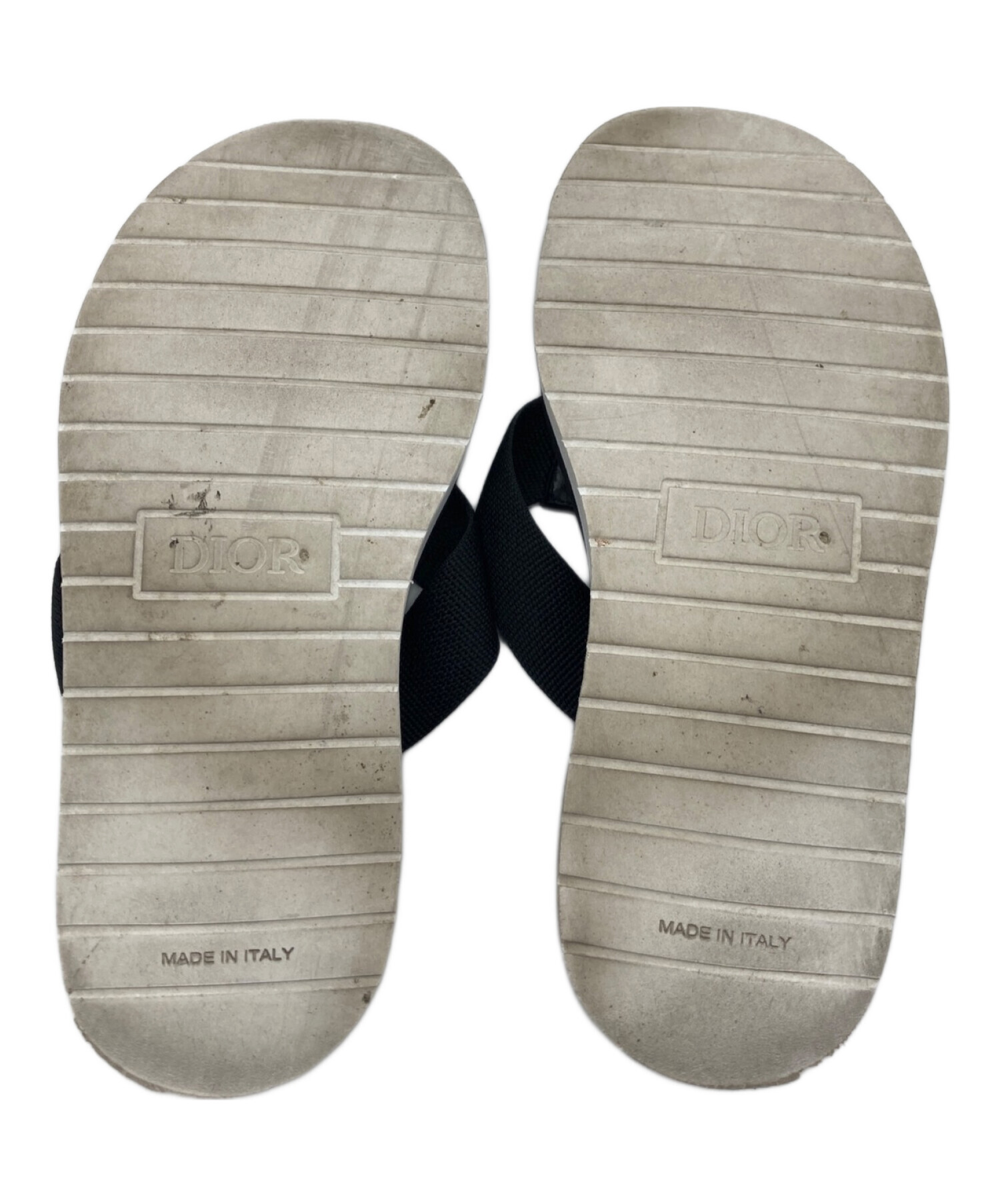 シャネル 小物【Dior】×Shawn Stussyビーチサンダルサイズ40 (25cm)
