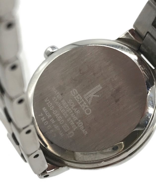 セイコー 腕時計 V138-0AG0ルキアピンクステンレス