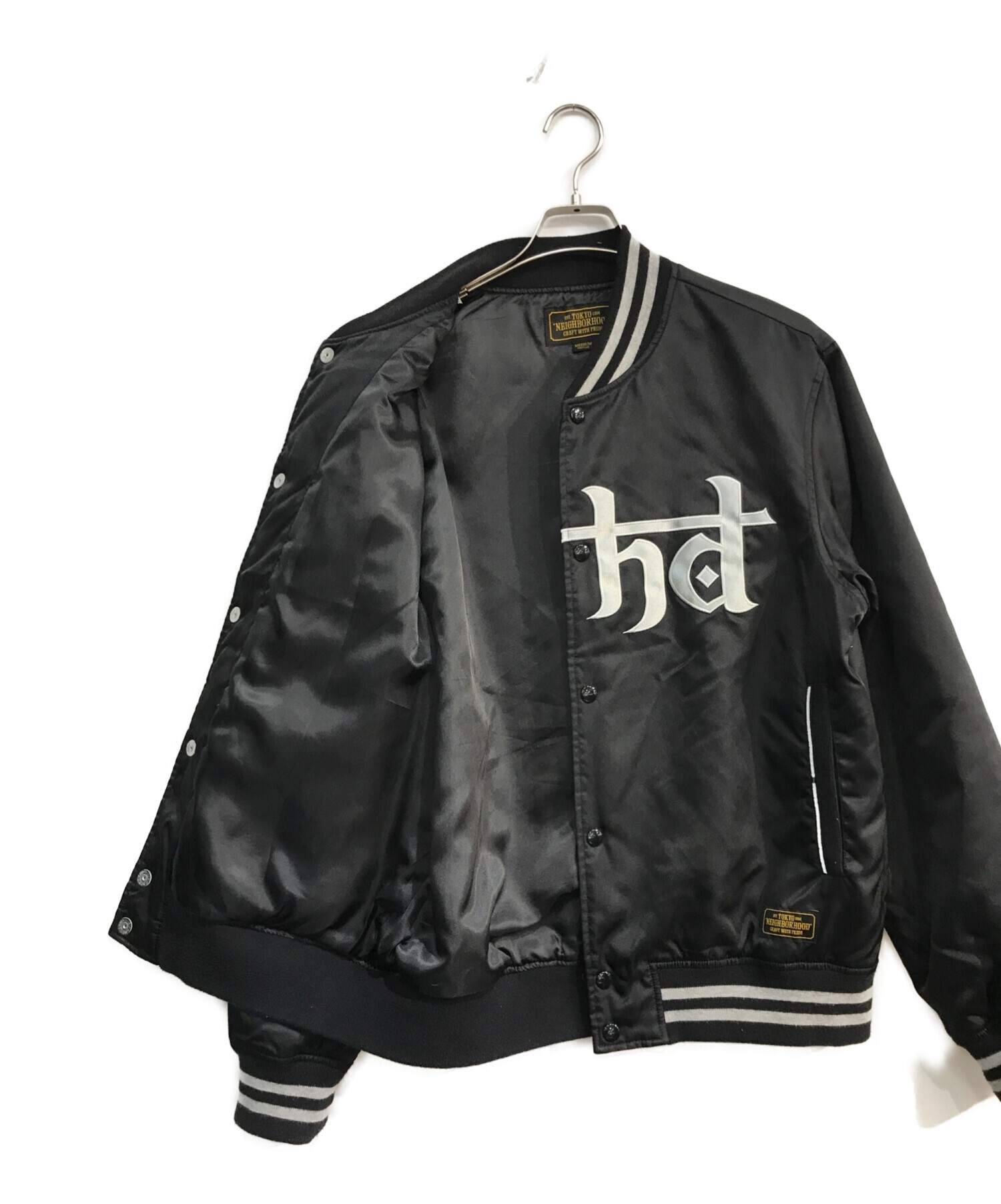 ネイバーフッド スタジャン M neighborhood ブラック